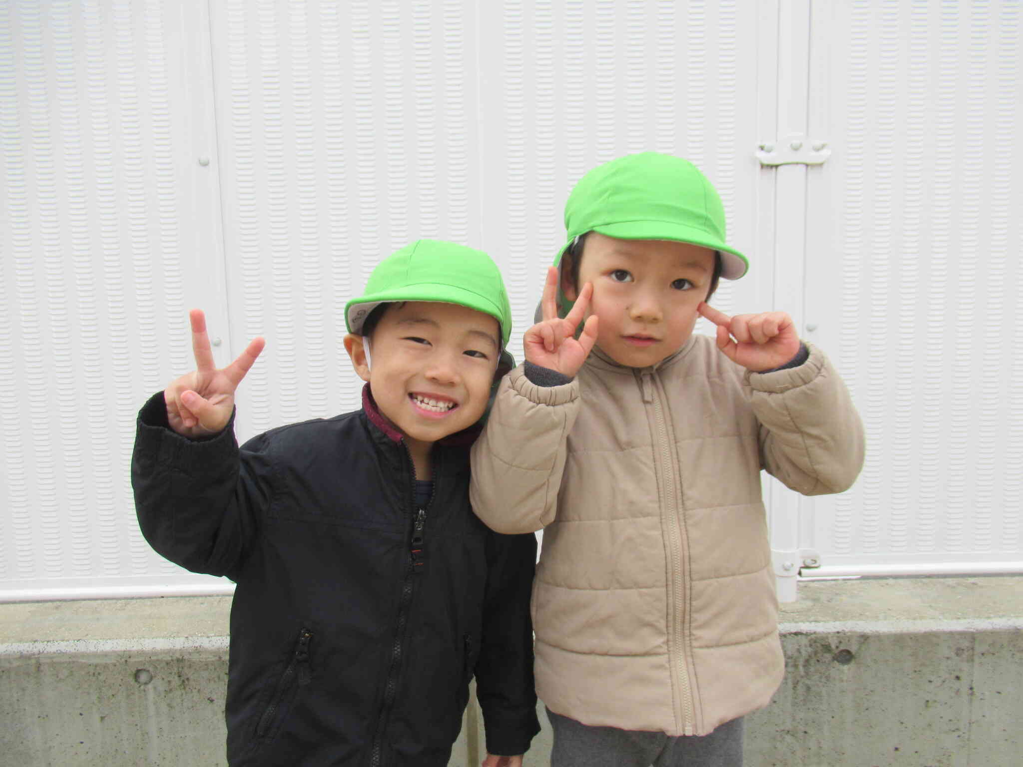 寒いけど元気いっぱい　ぱんだ組