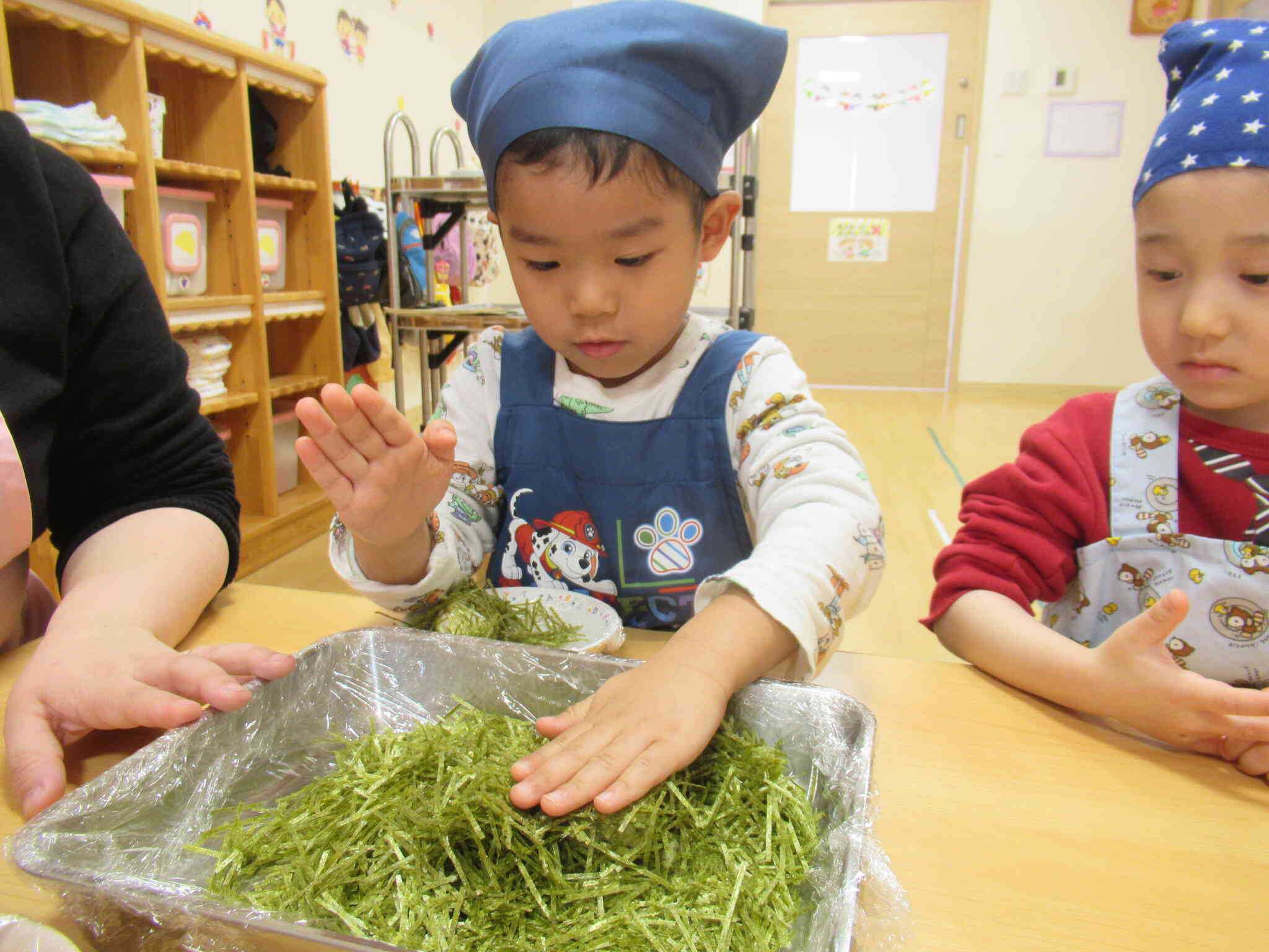 2月食育活動（あひる組・うさぎ組）