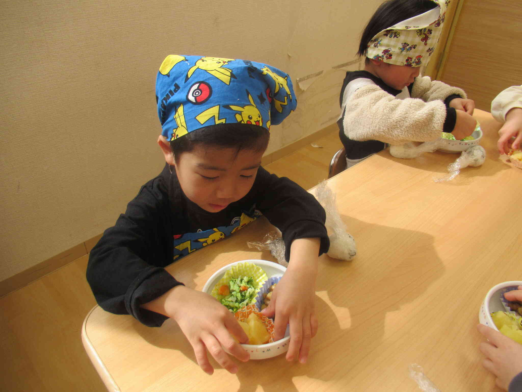 お弁当詰めるよ