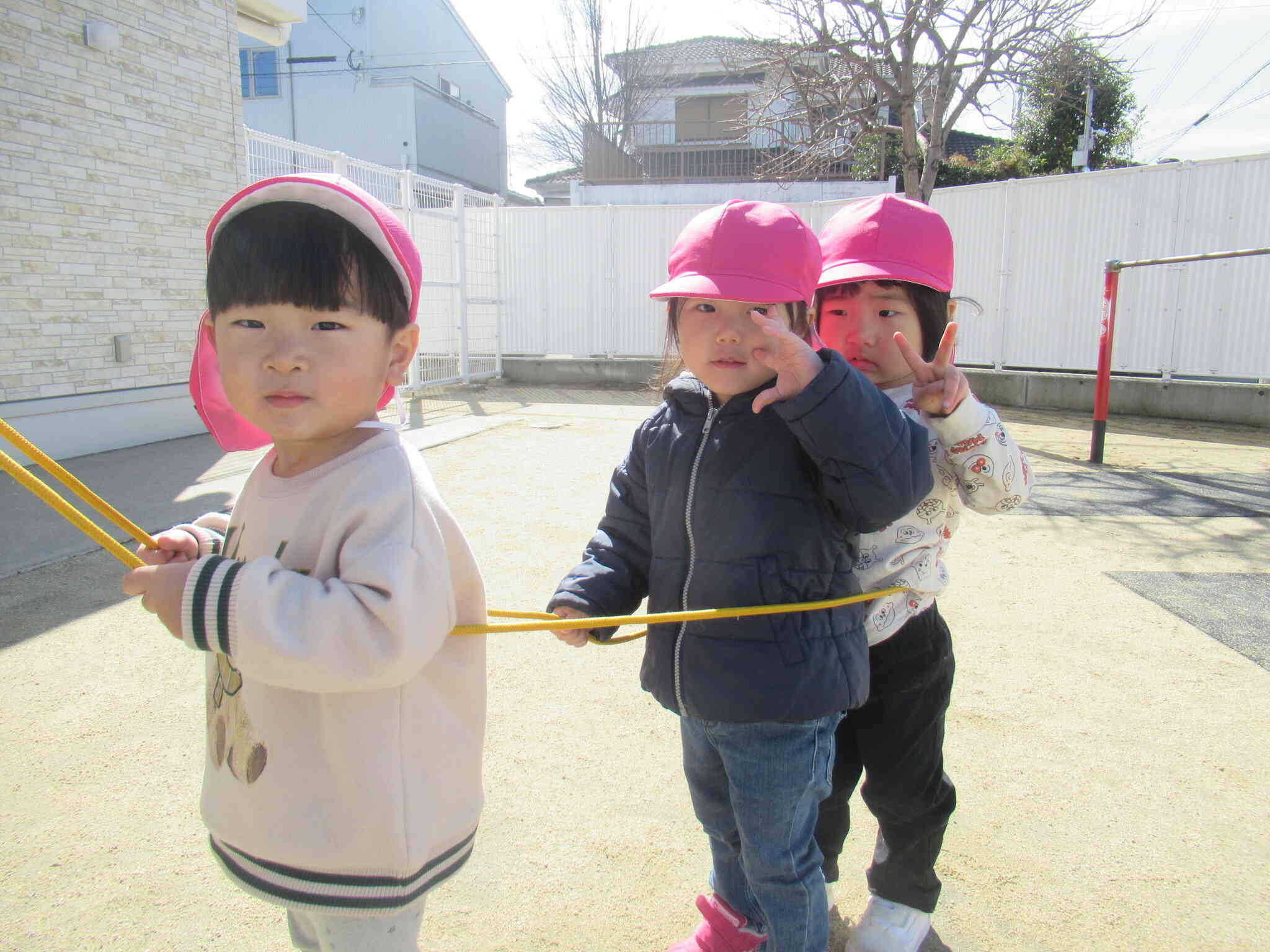 汽車ごっこ　あひる組