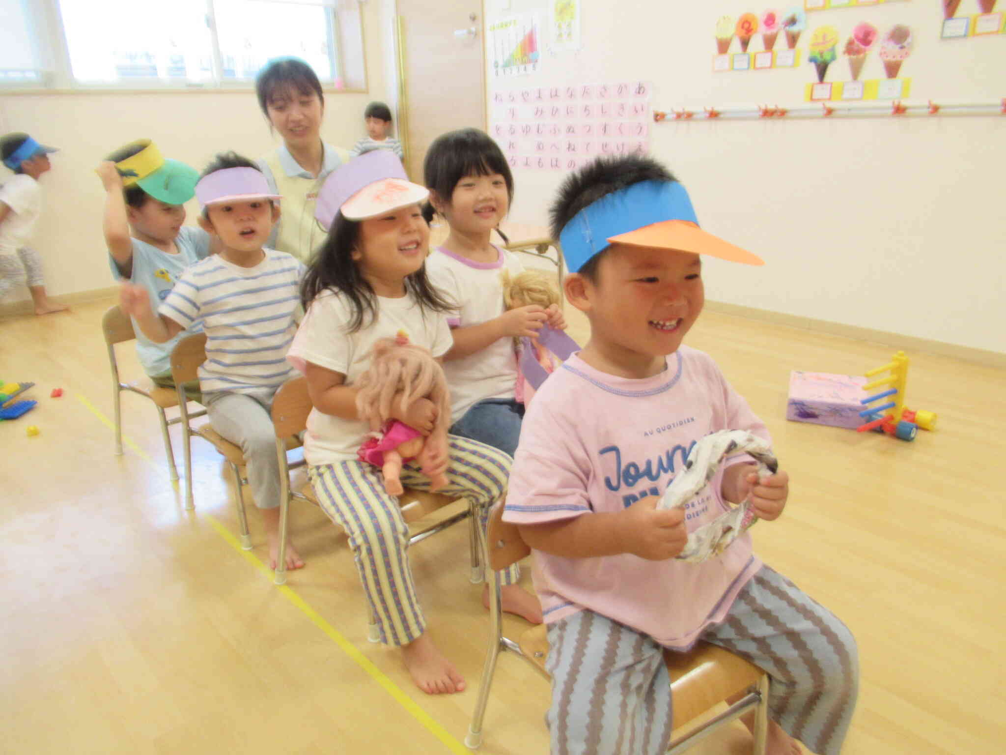 どこにお出かけするの？（りす組）