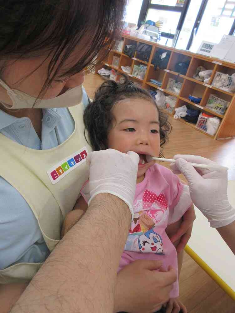 次の日は歯科健診!