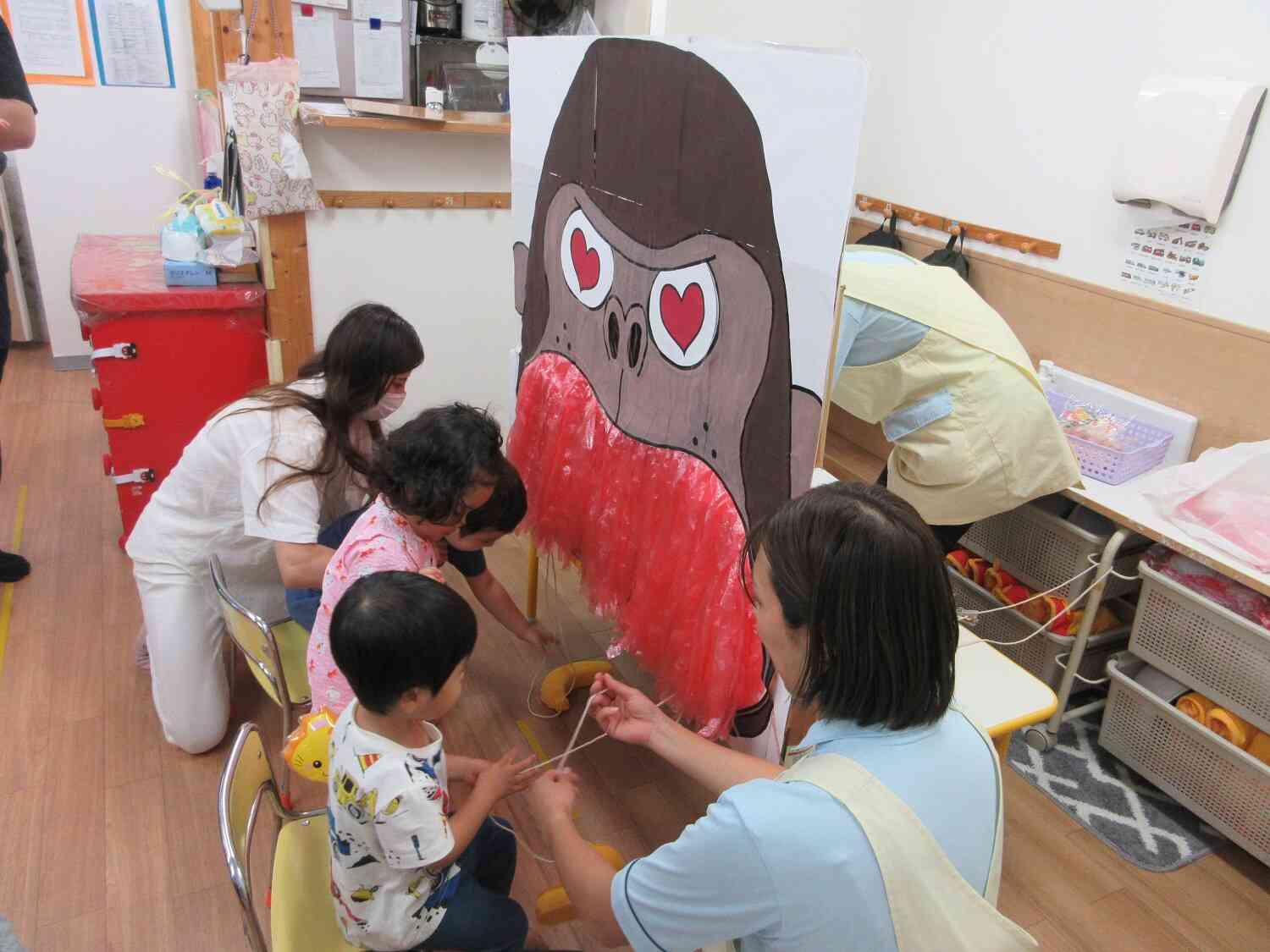 食いしん坊のゴリラ♪
