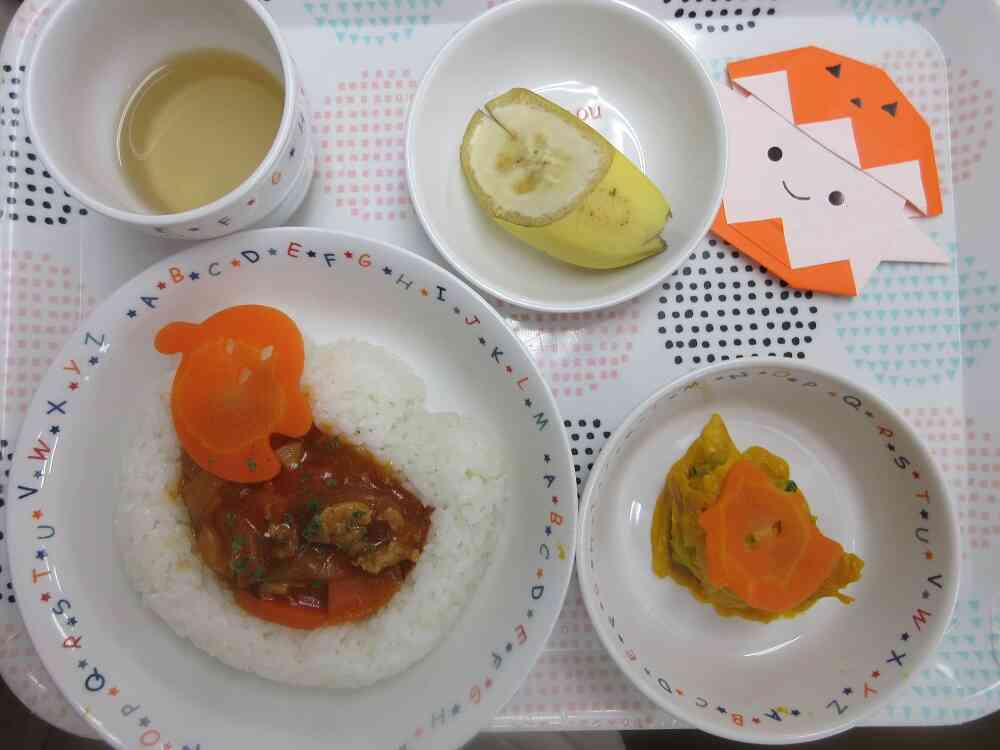 ハロウィン給食
