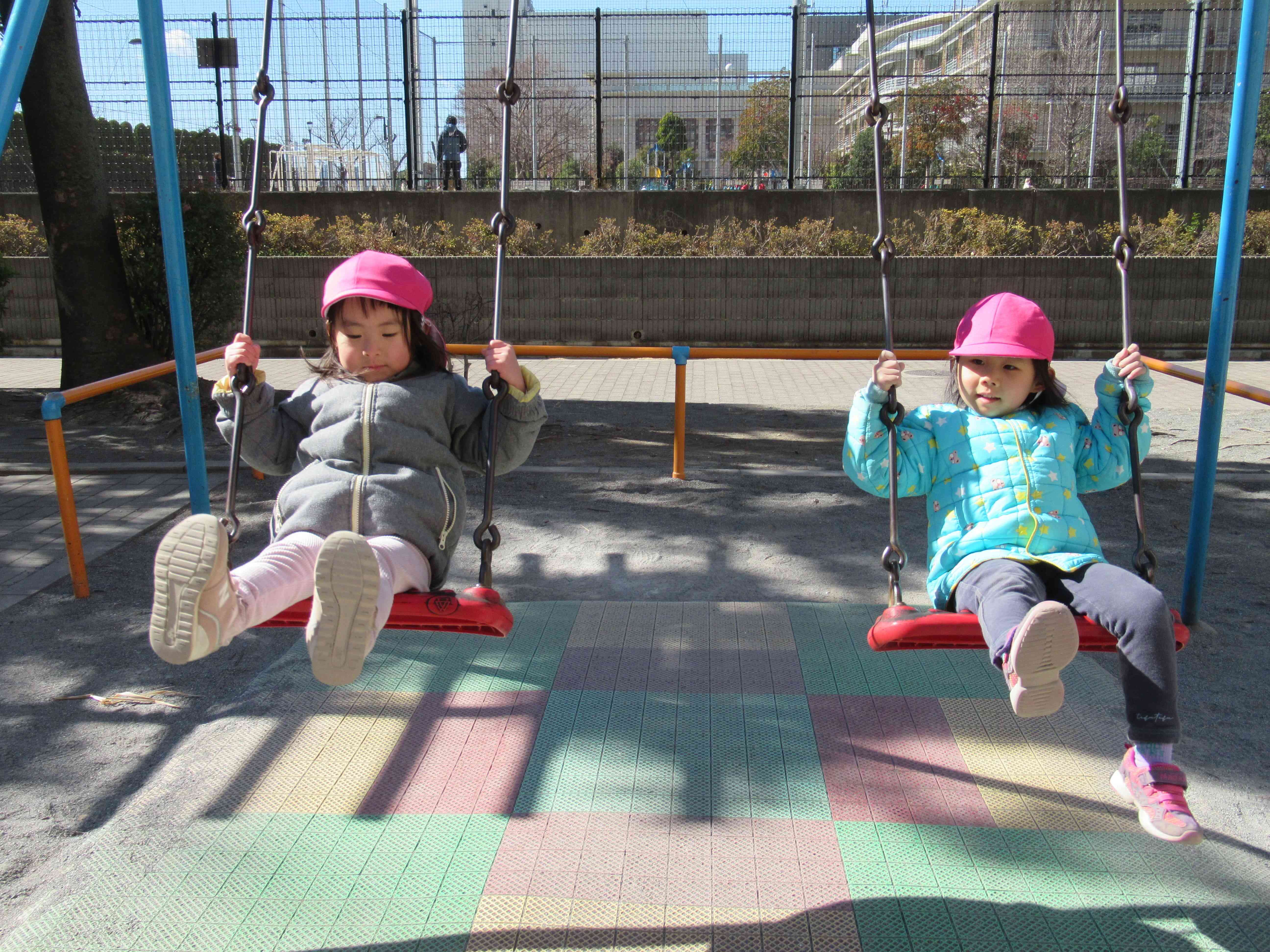 散歩の様子（2歳児）