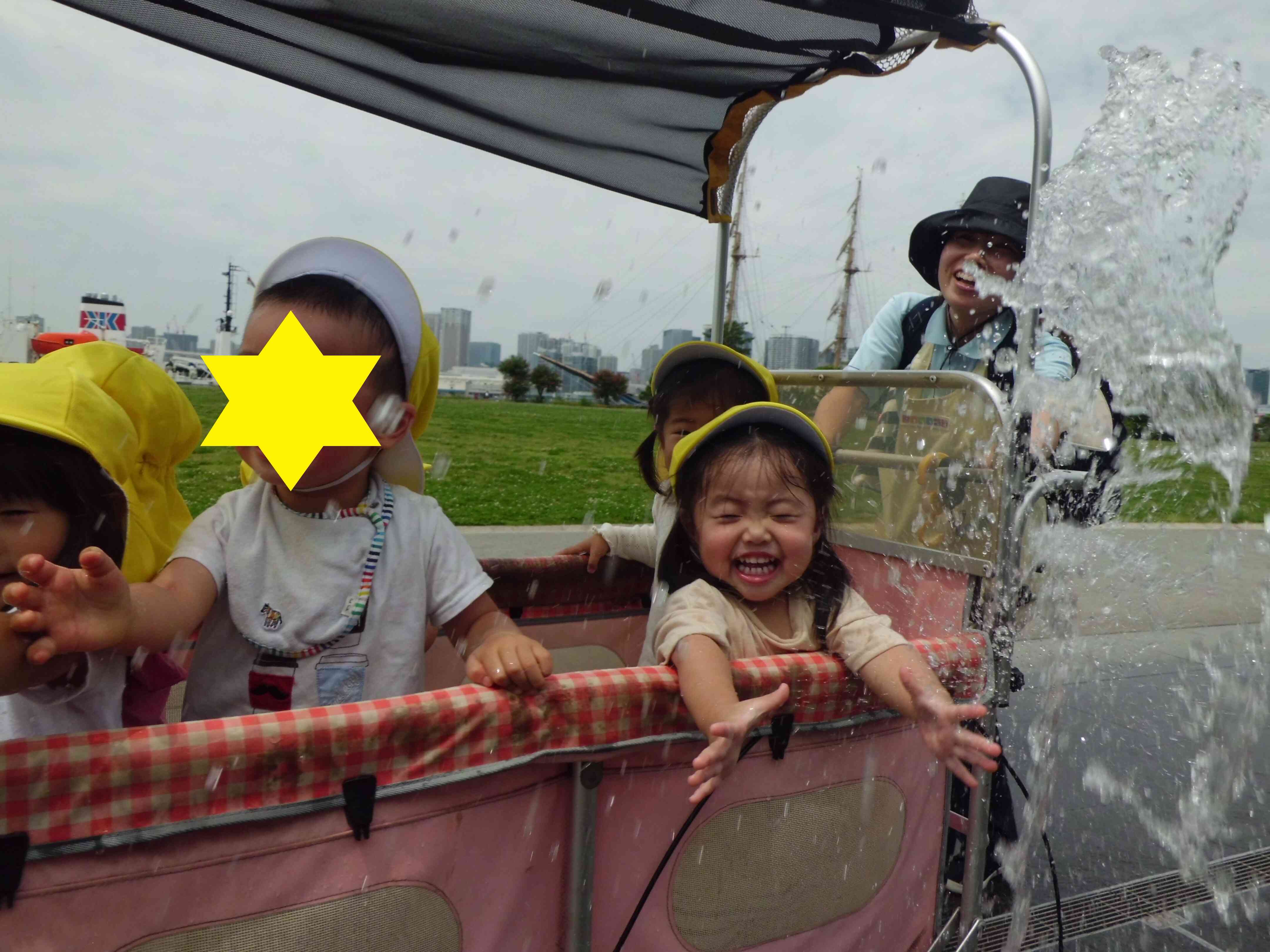 お散歩気持ちいいね♪