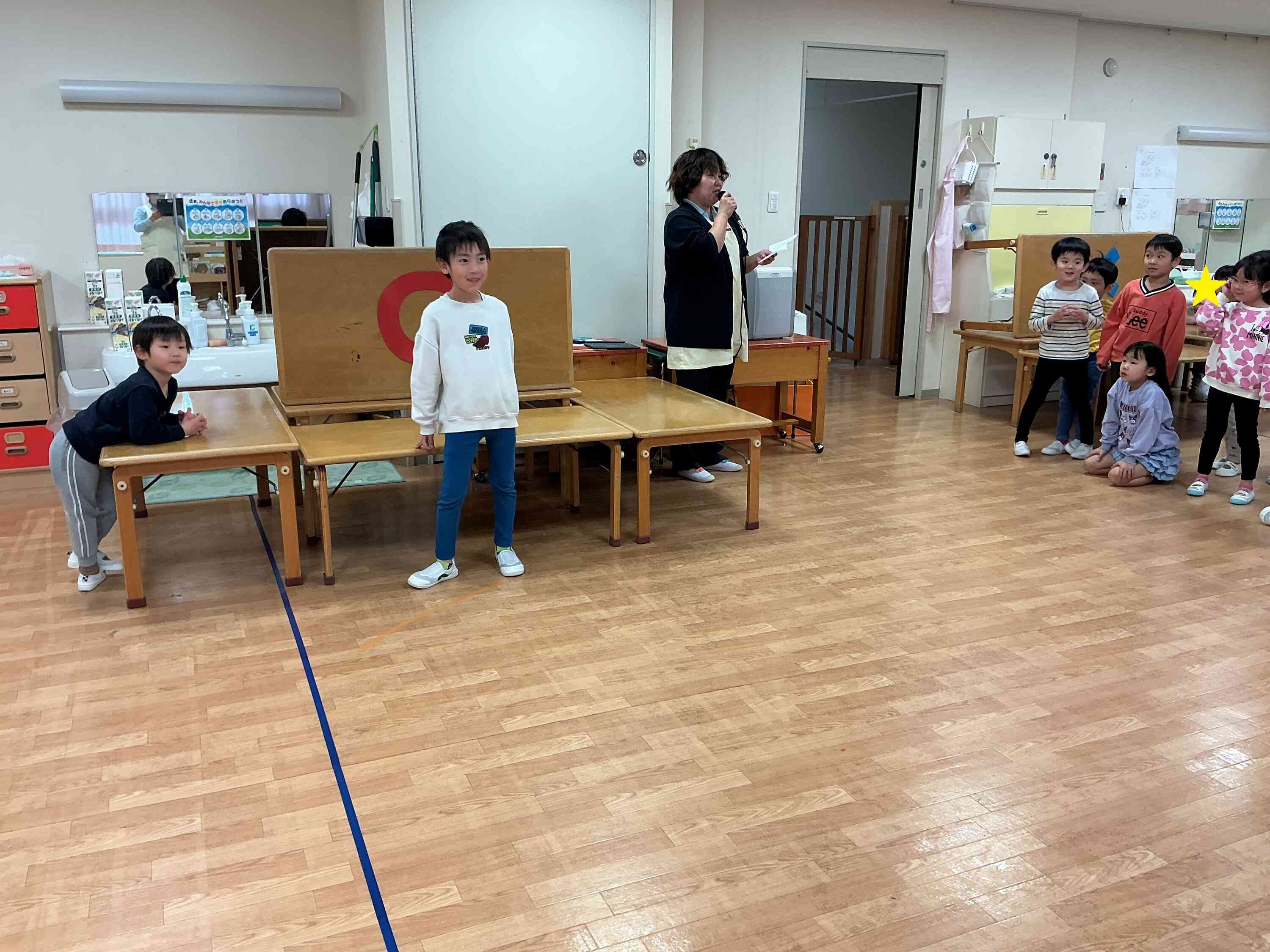 〇✖クイズの様子