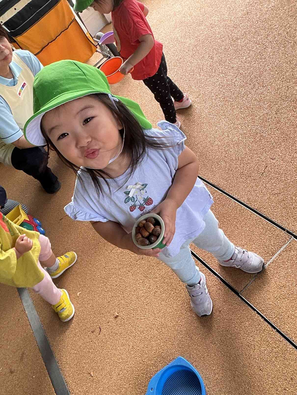 どんぐりたくさん！