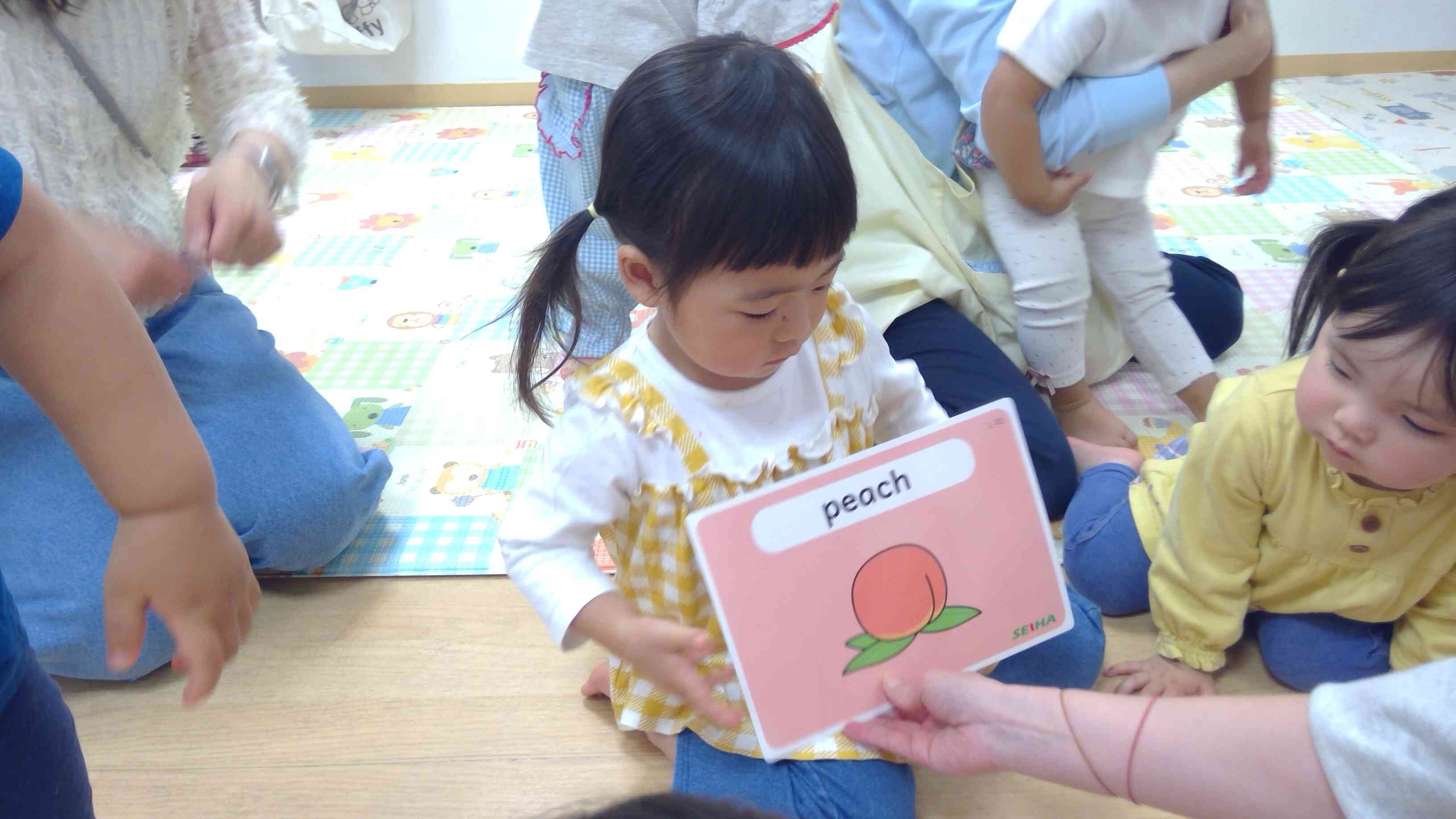 果物も教えてもらったよ