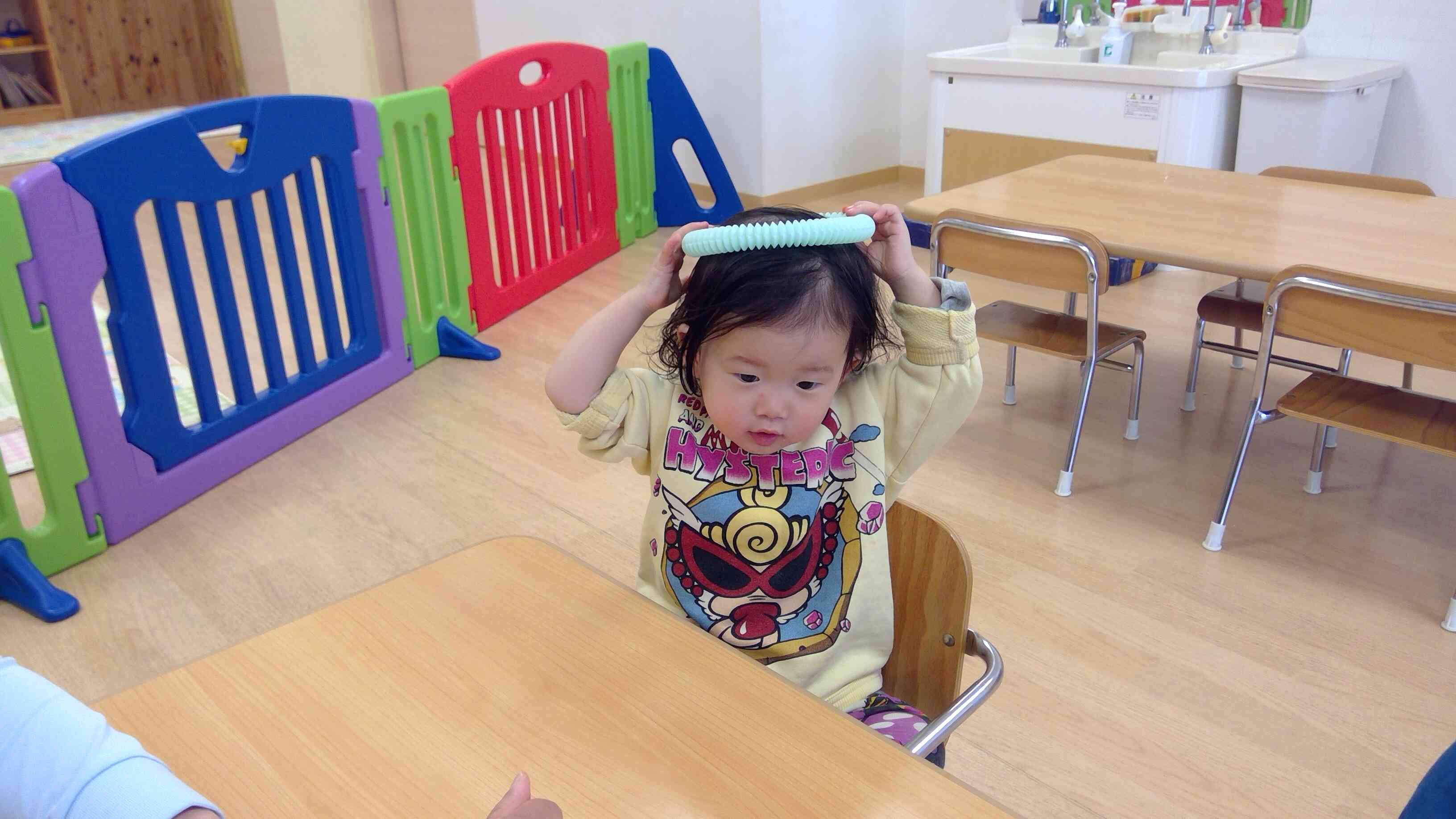 指先を使って遊ぼう☆