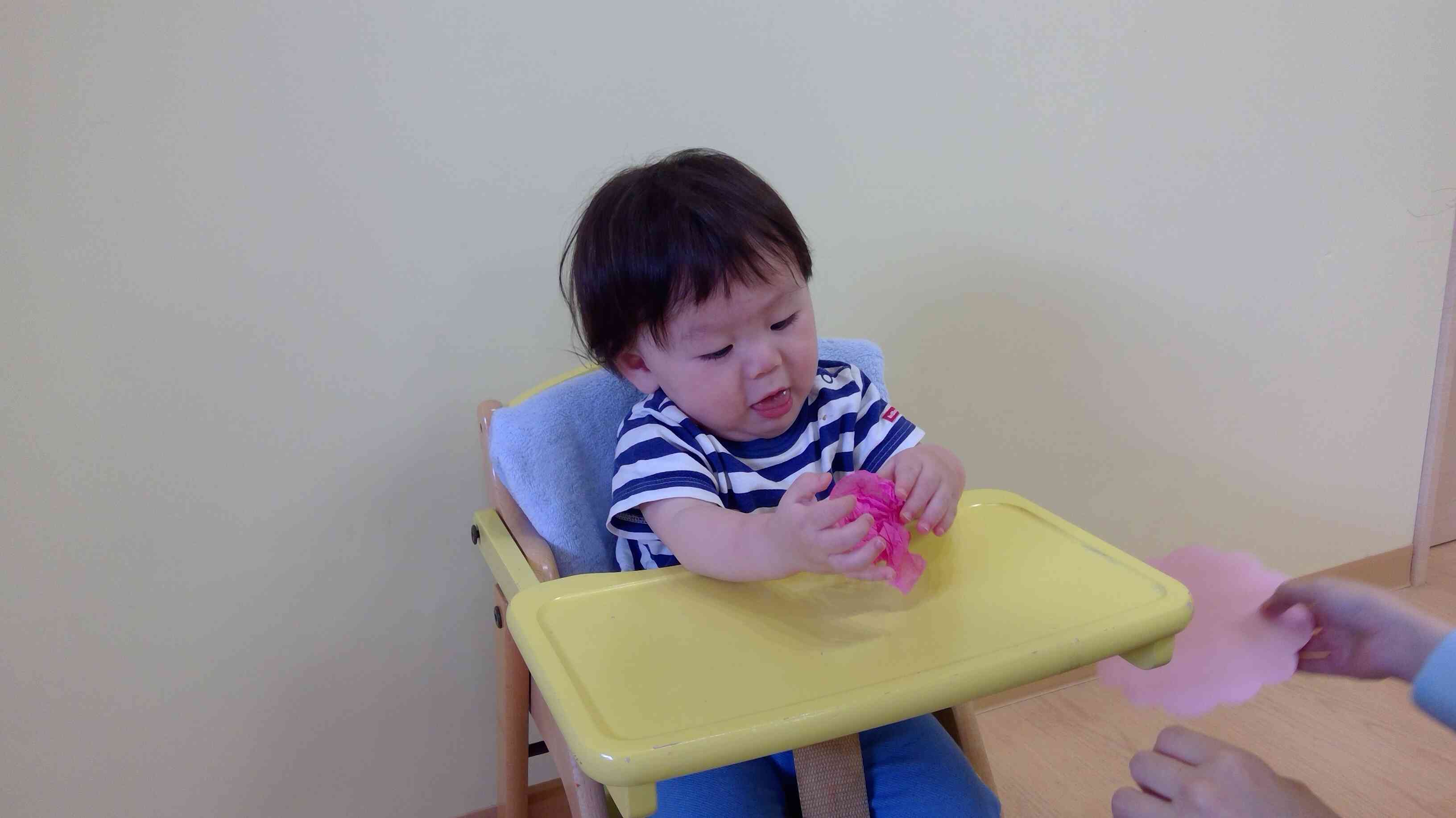 くしゃくしゃできるかな?