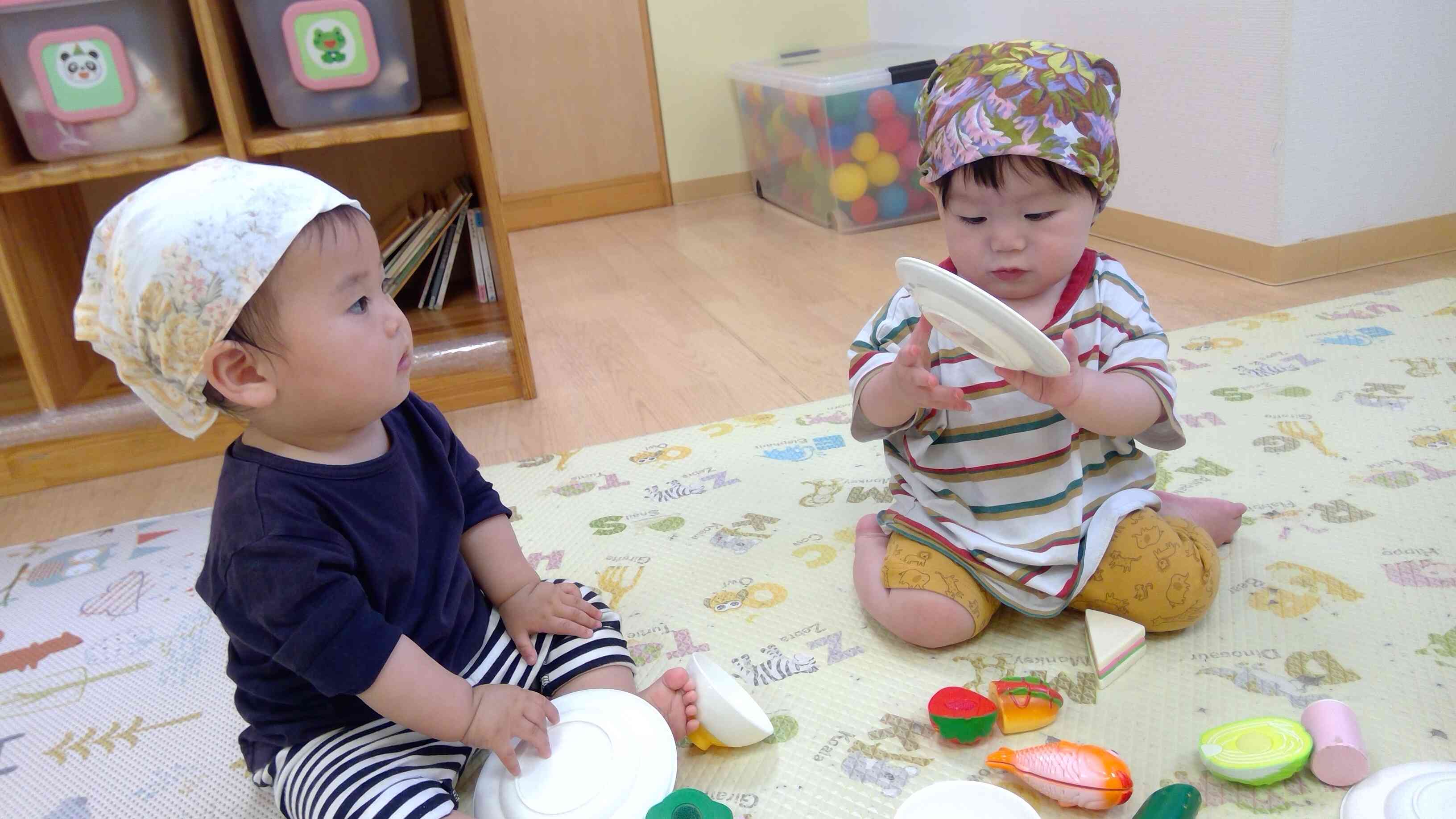 おままごとで遊んだよ♪