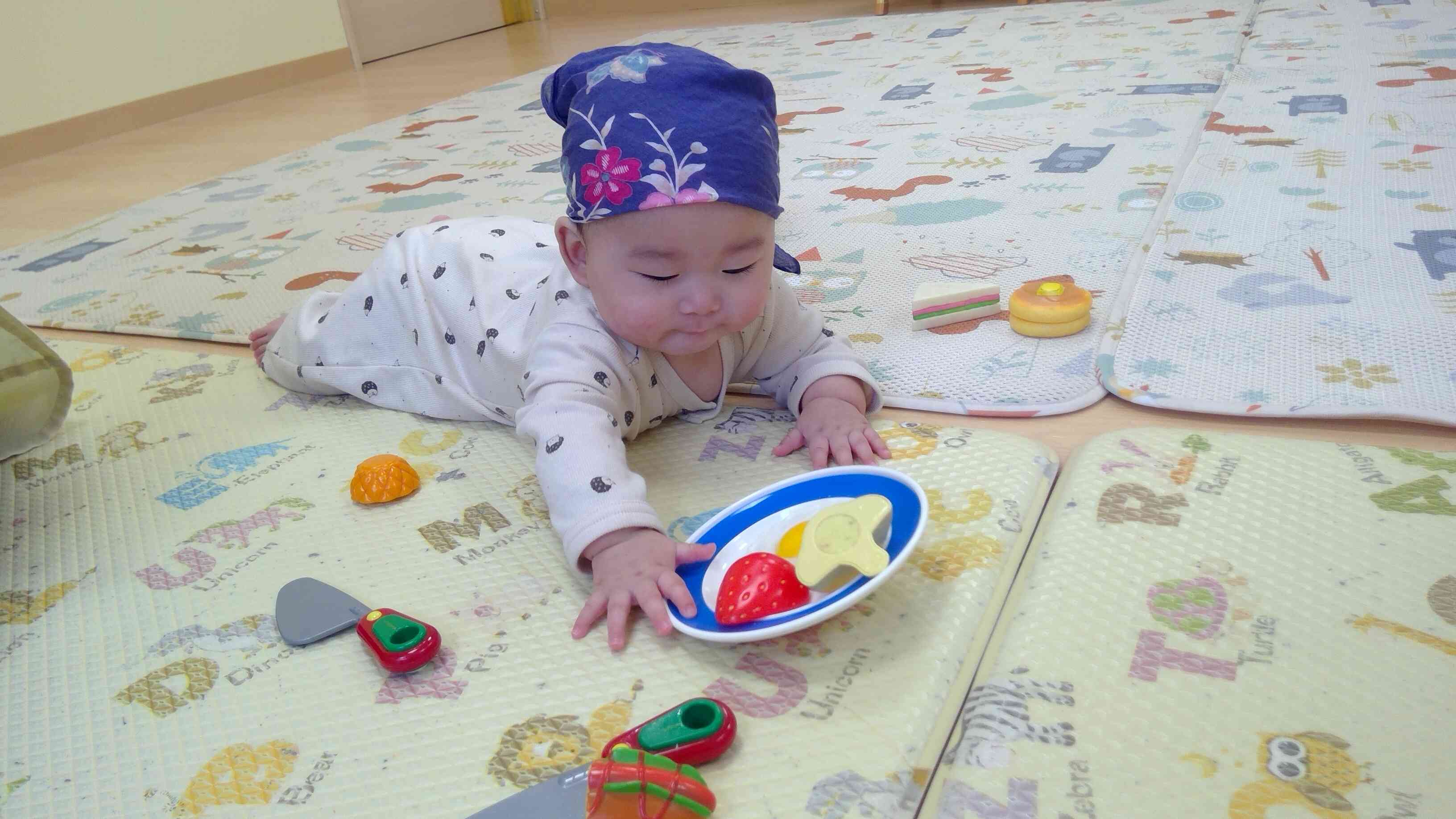 お皿に美味しそうなお料理が！