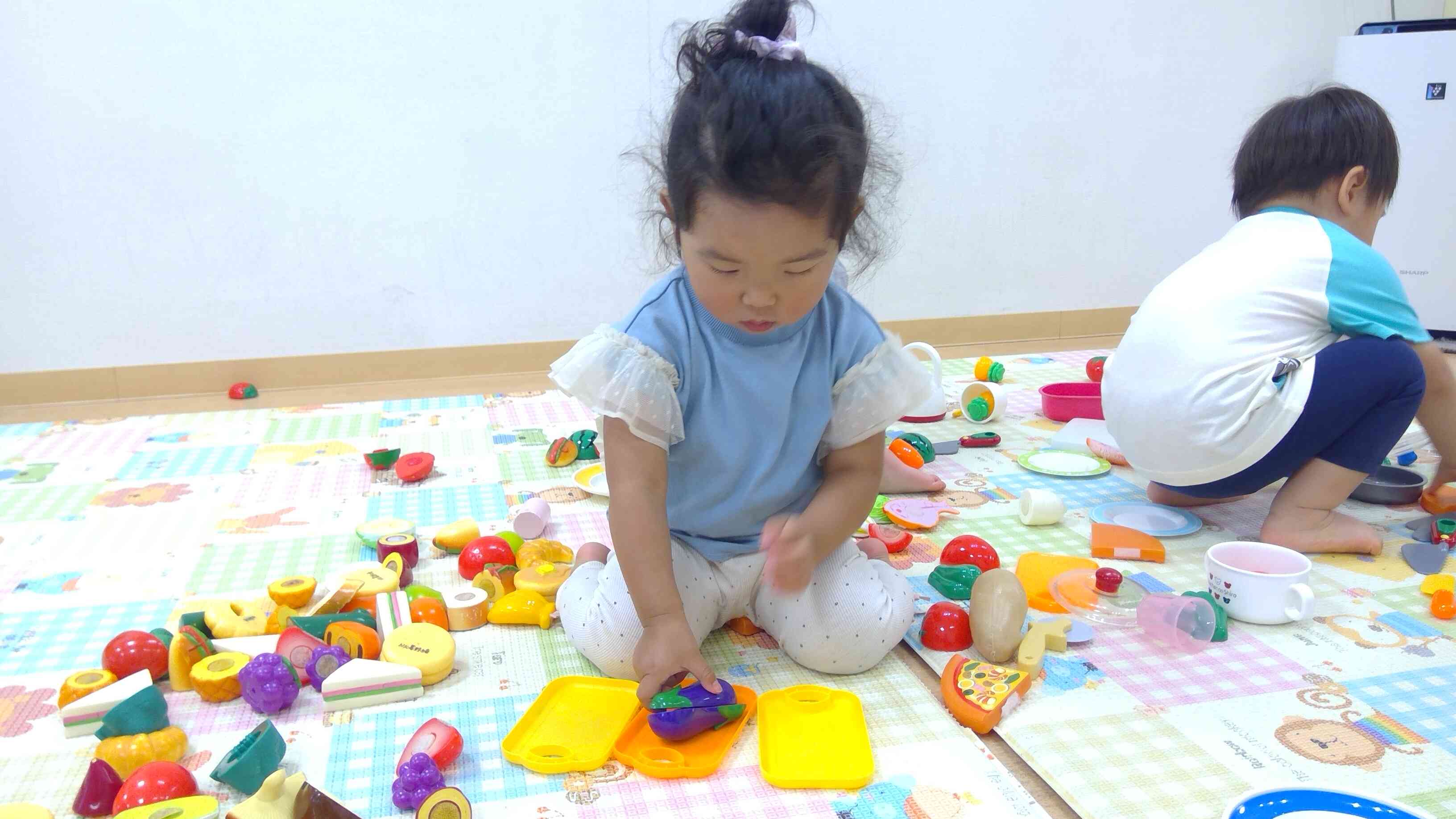まな板を並べています♪