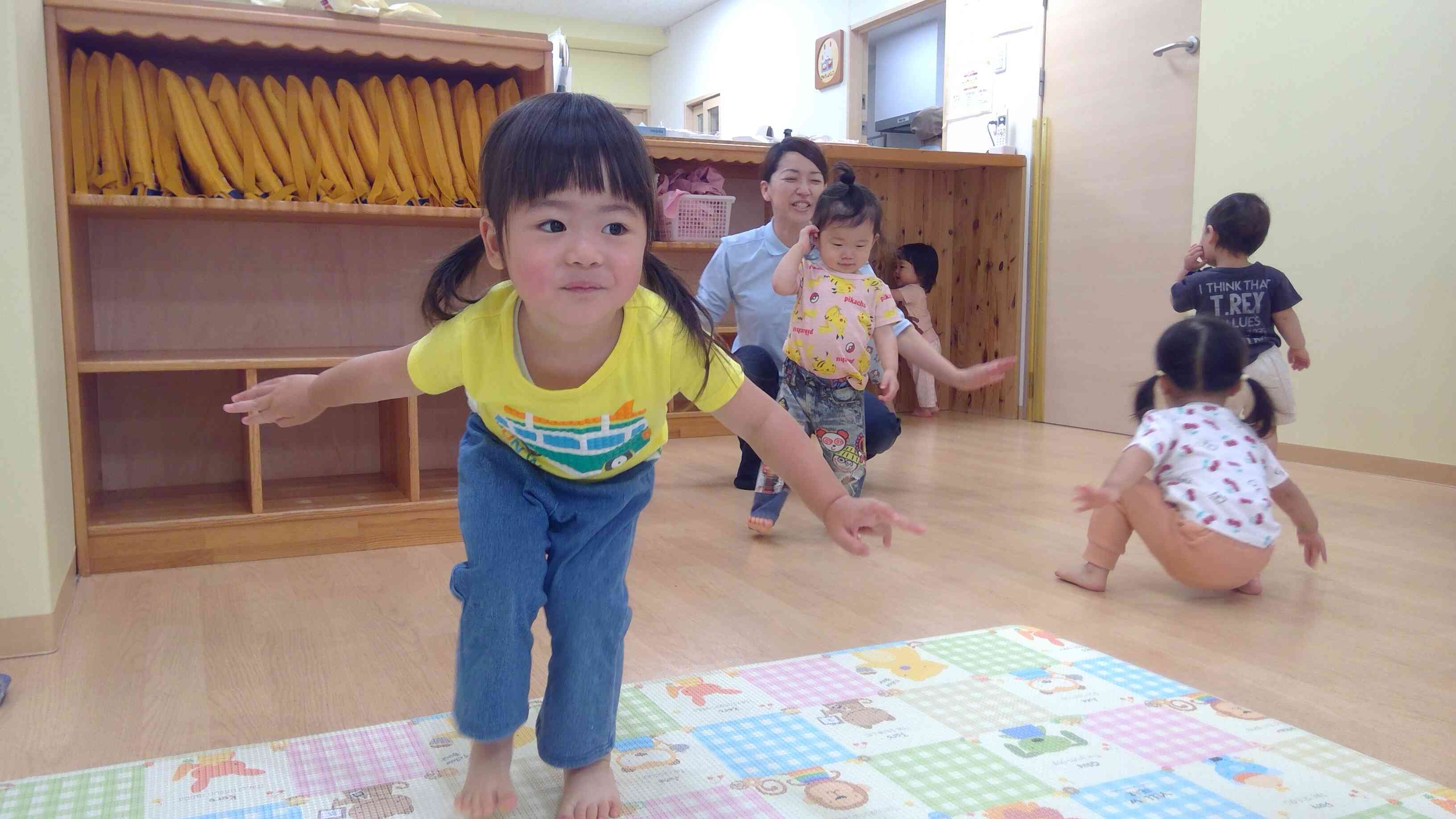 体を動かそう♪