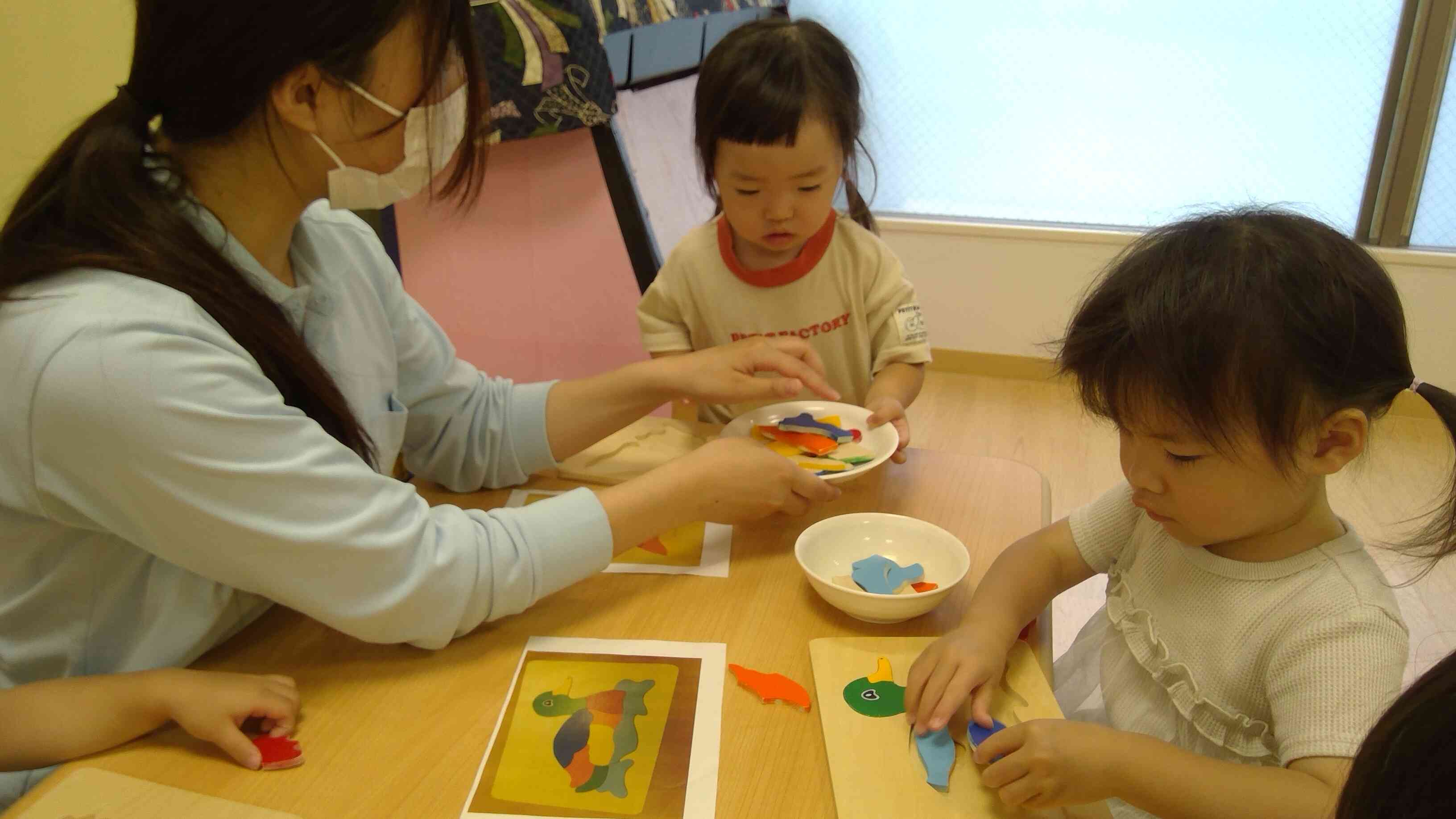手指遊びをしたよ☆