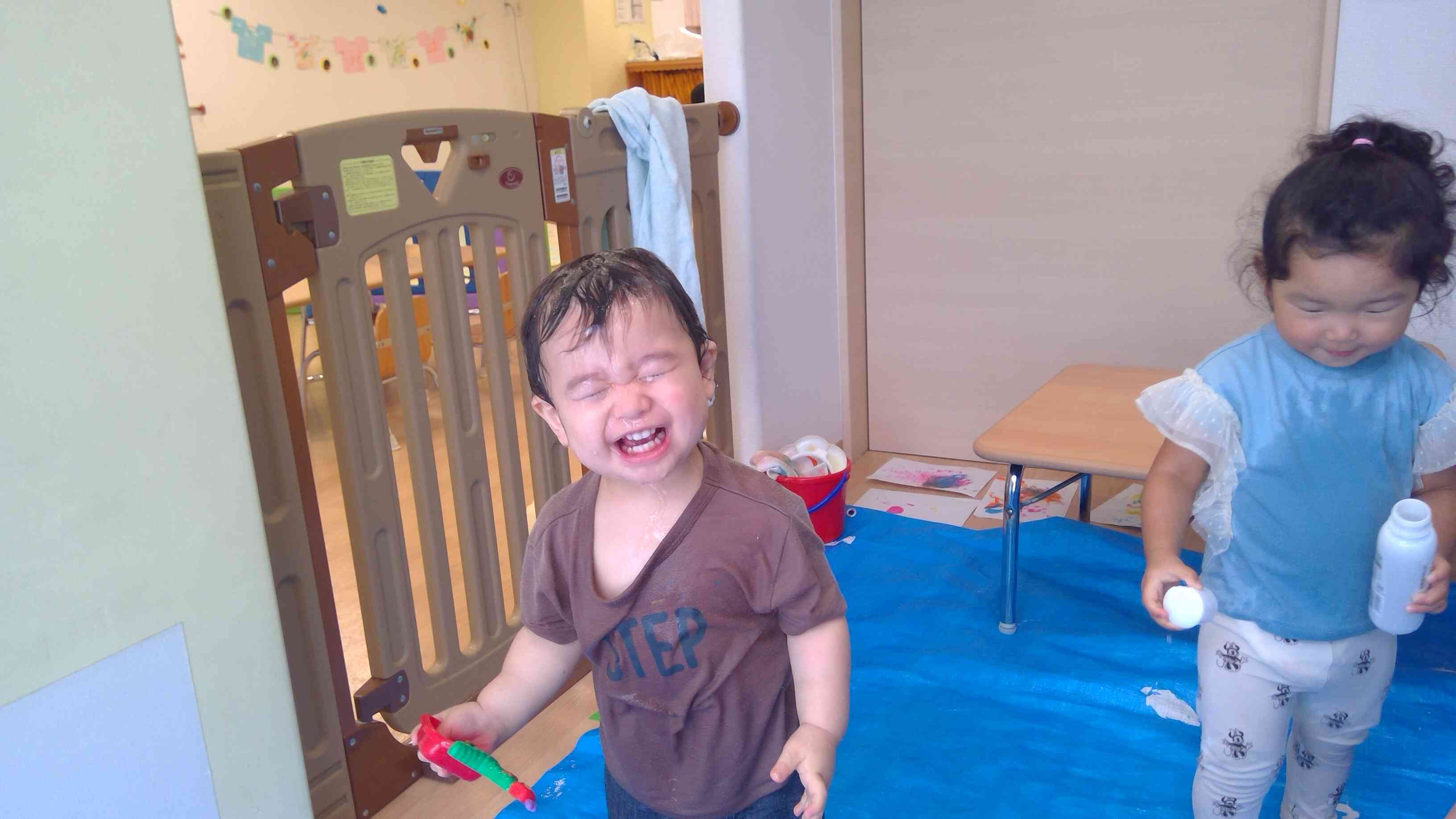 あひる組さんの水遊び☆