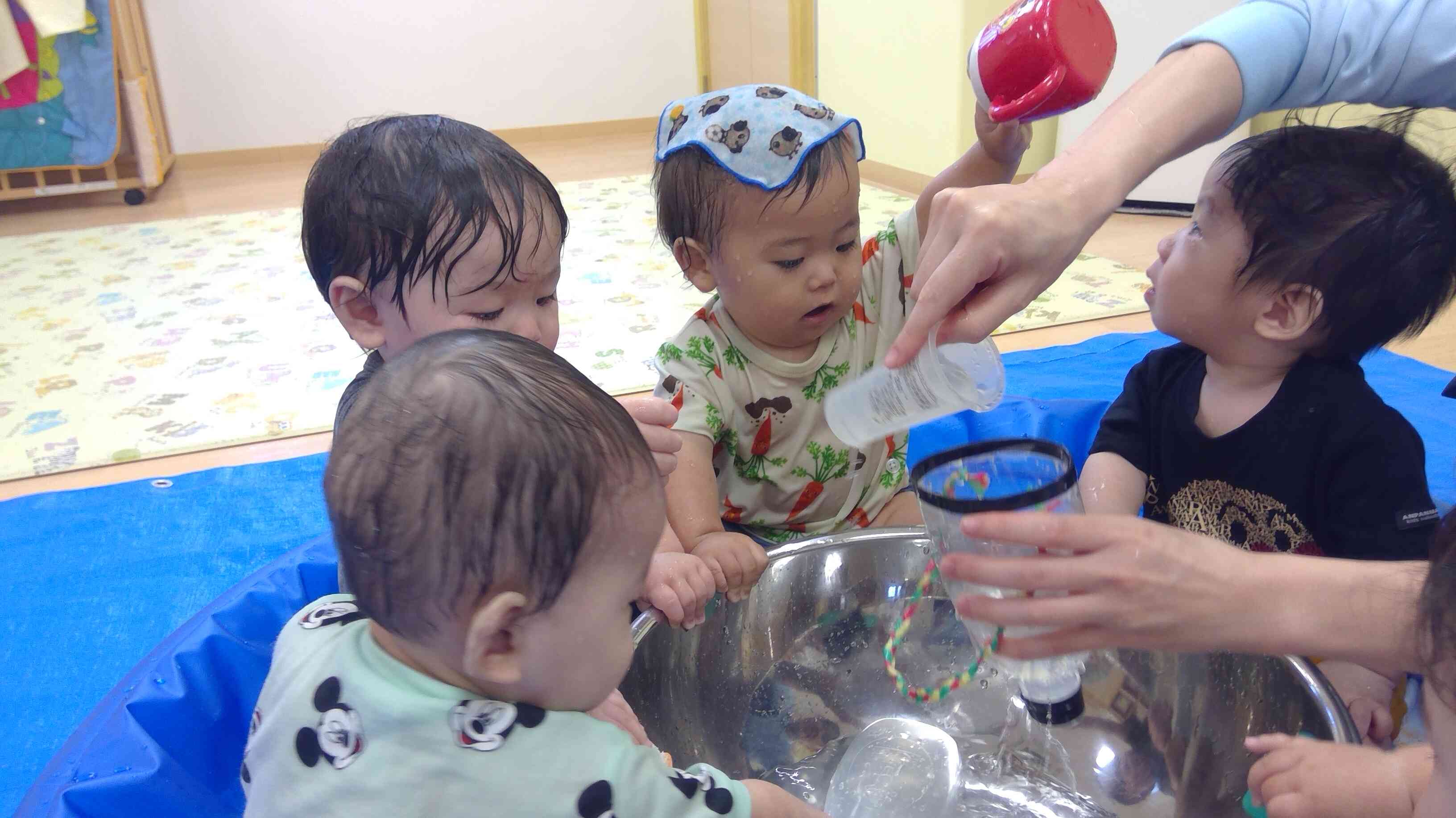 お水気持ちいい～！