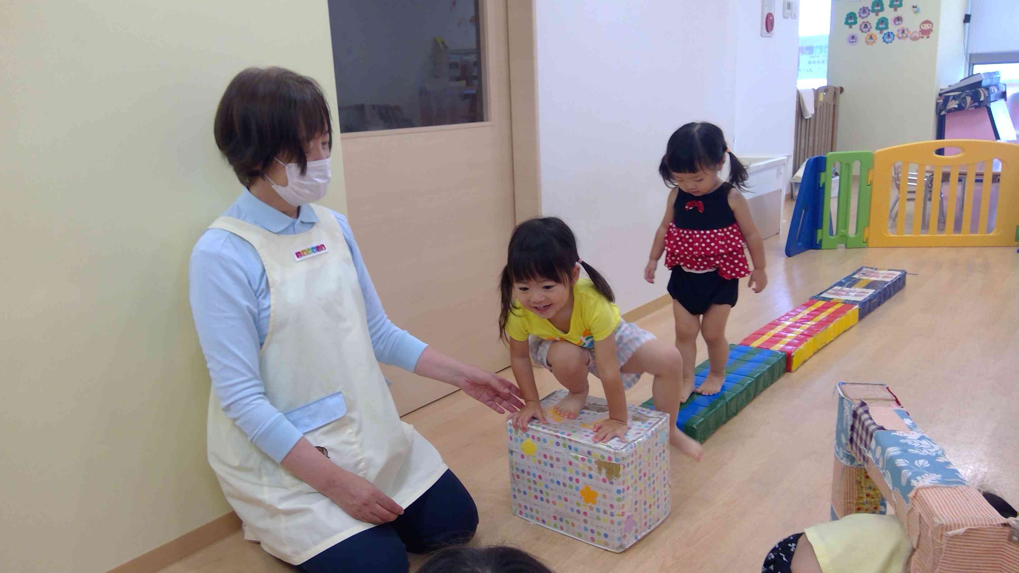 「早く遊びたーい♪」