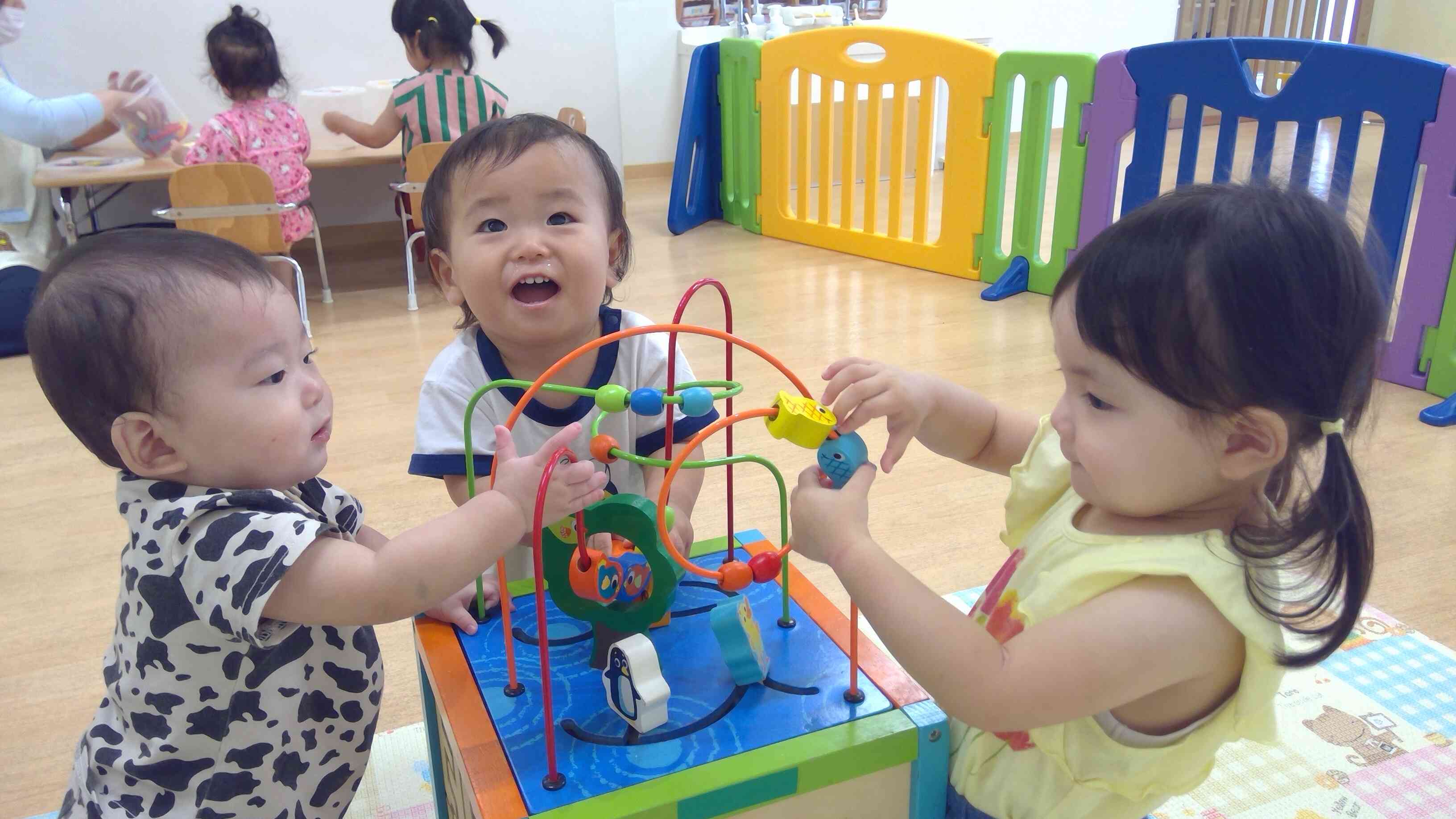 ひよこ組さんも一緒に遊んだよ☆