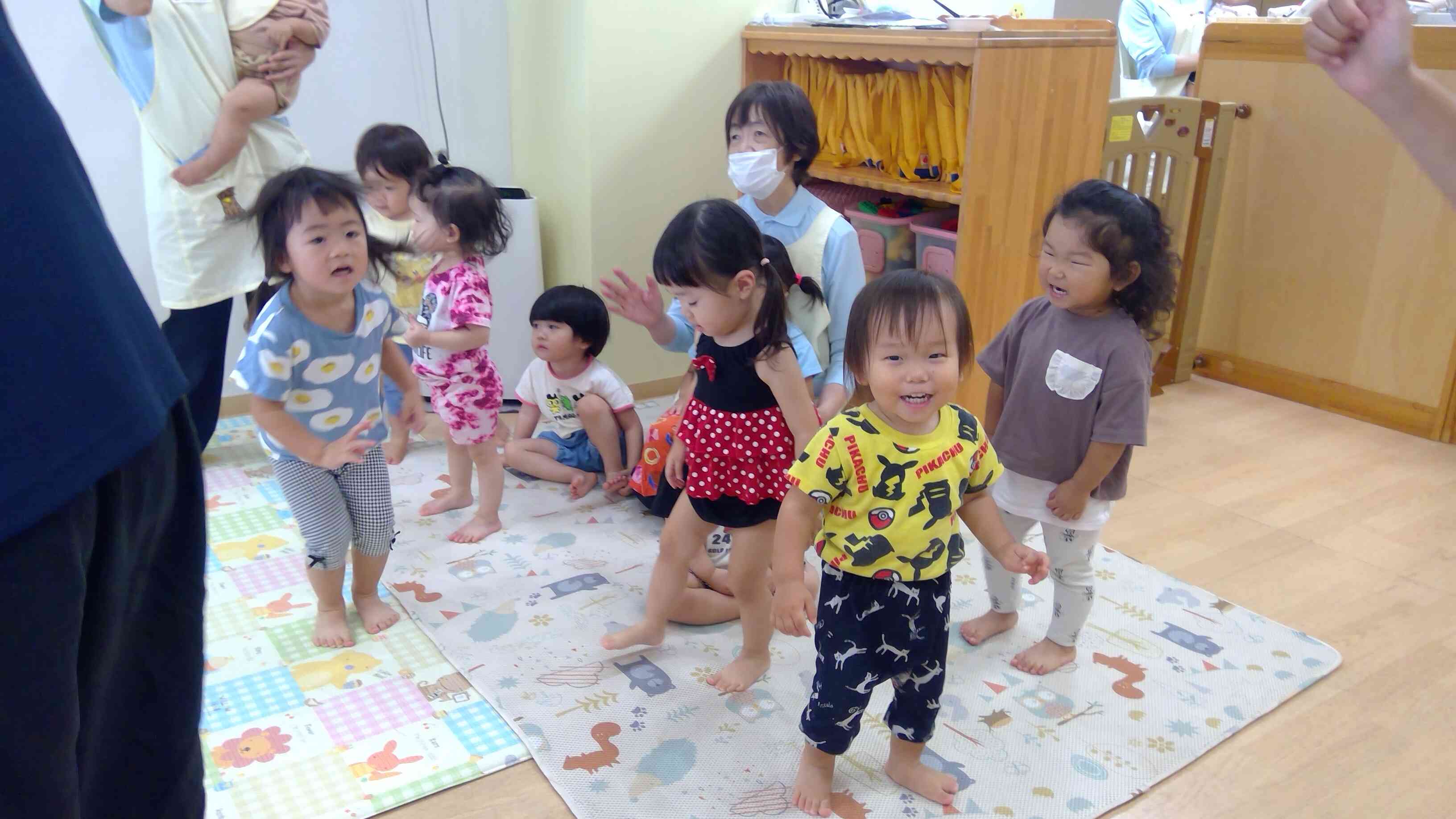 リズムに合わせてレッツダンス♪