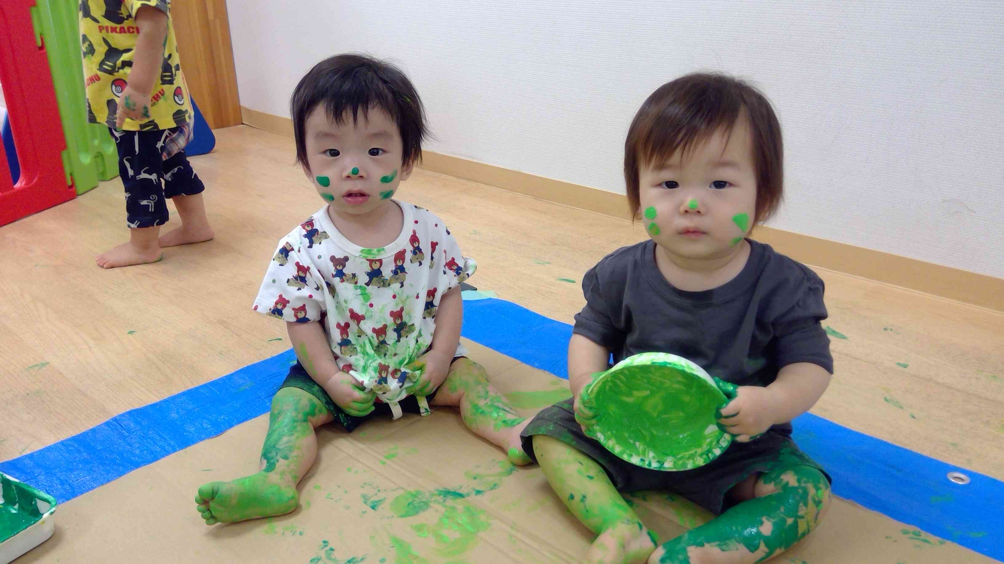 ハイハイすると…