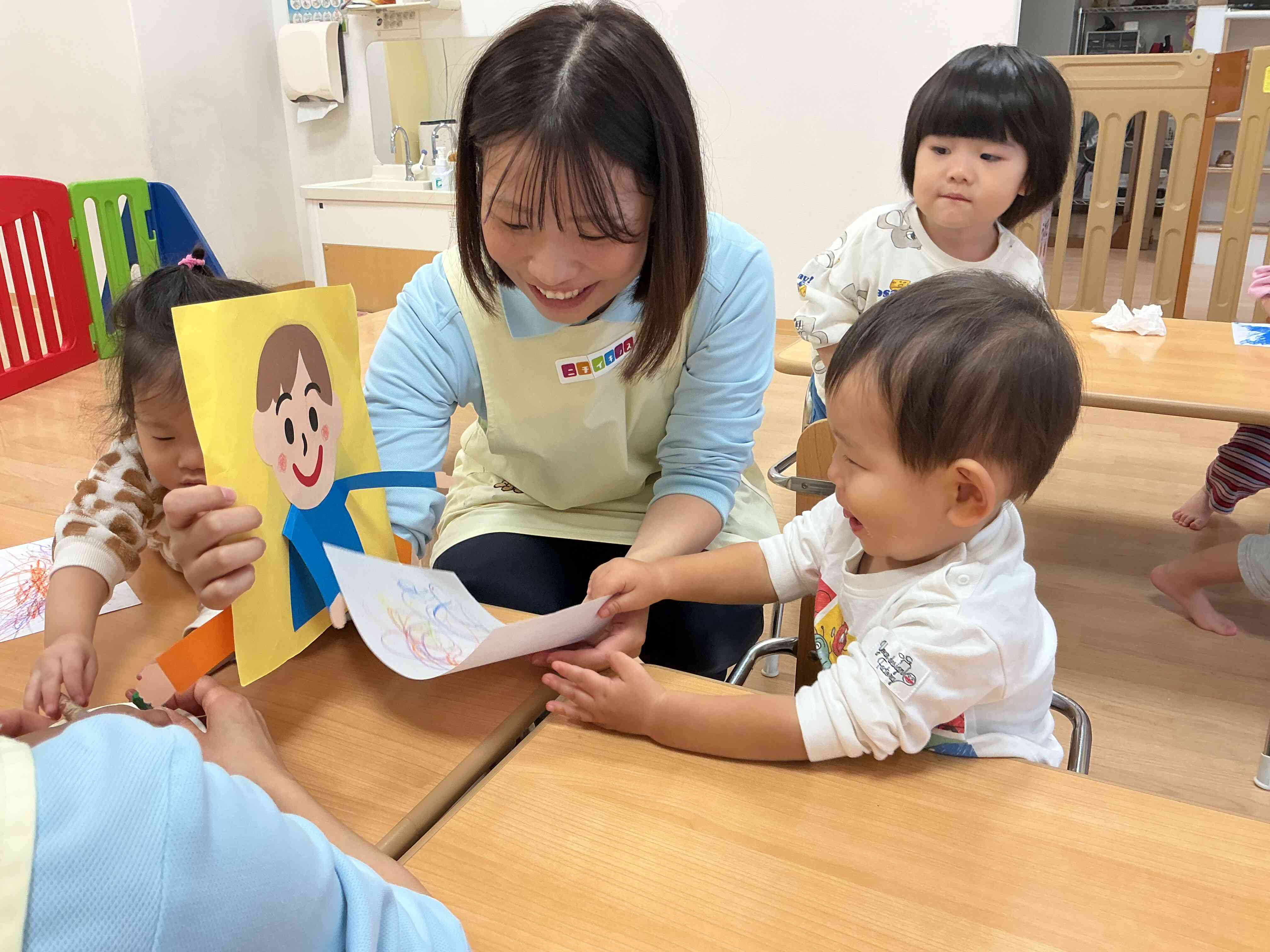 渡す練習もしたよ！