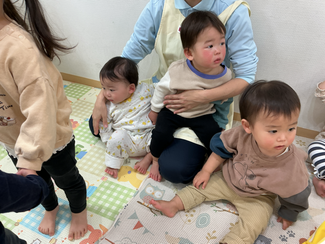 ひよこ組さんも参加しました♪