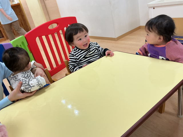 ひよこ組さんも参加しました。