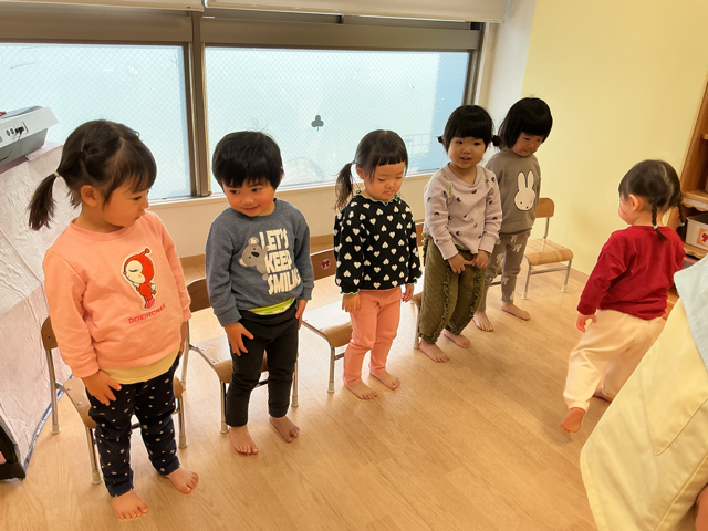 卒園式の練習をしたよ⭐︎