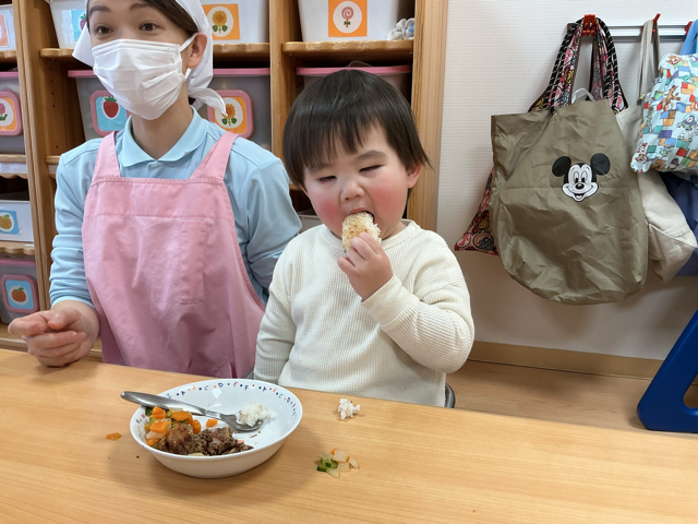 おにぎり美味しいね！
