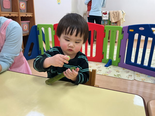 そら豆出てきた！