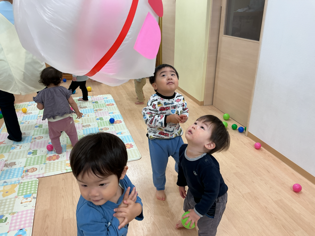 「うわ〜大きいな！」