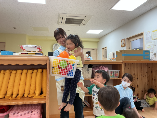 たくさん入れて〜！