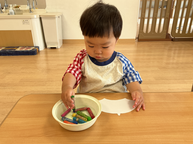 僕は緑色にする!