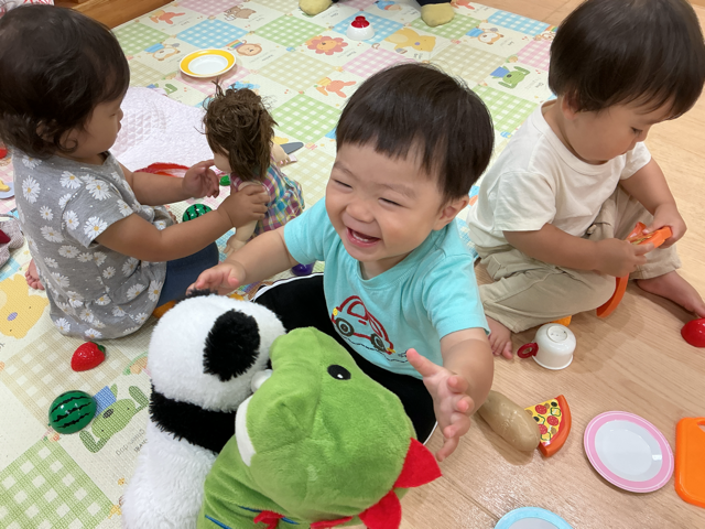 おままごとで遊んだよ！