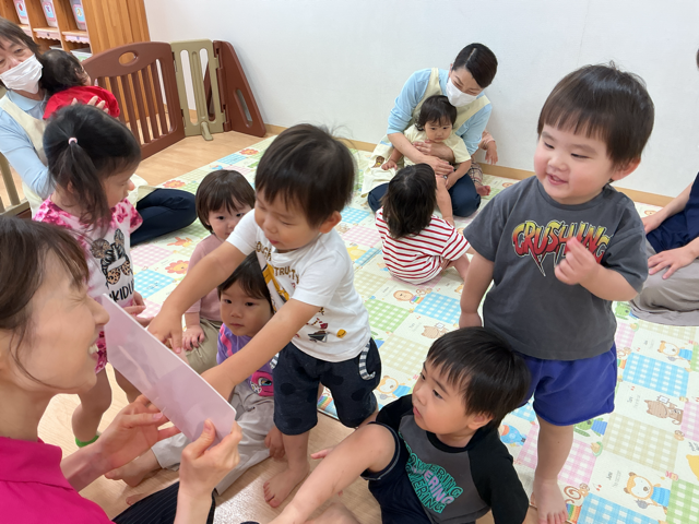 みんな興味津々です⭐︎