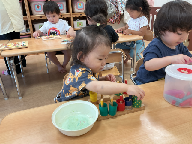 今度はポットン落とし！