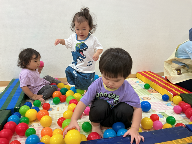ボールいっぱい!
