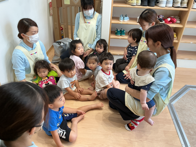 最後まで話を聞いて避難ができたね♪