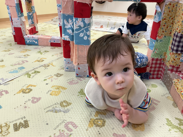 はじめてのトンネルに挑戦✨