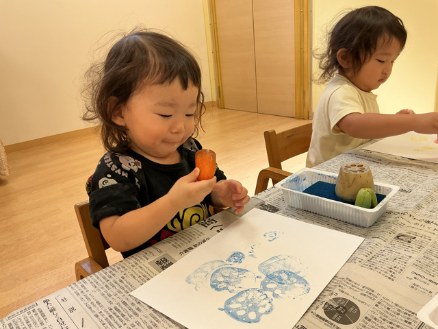 じっくり観察中‥