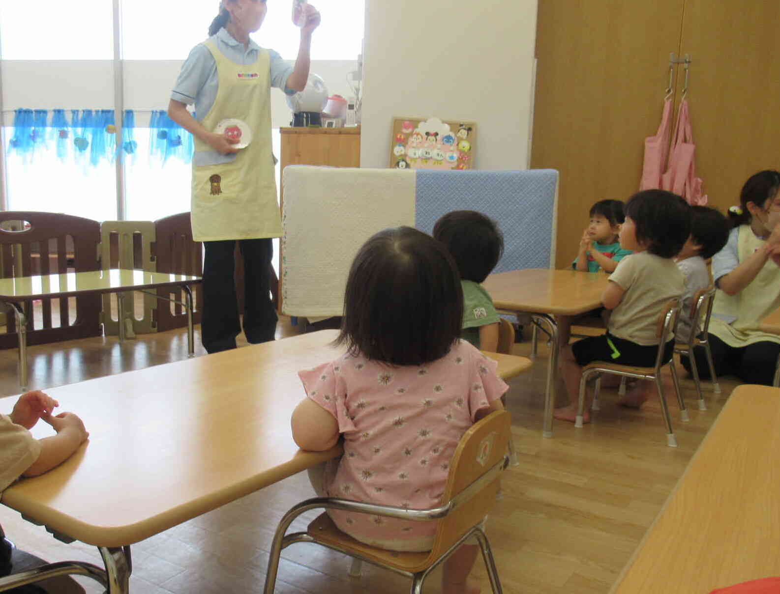 夏野菜に触れたよ！