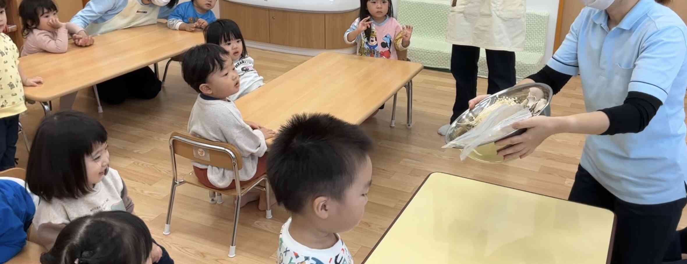 きのこ、いろいろ！