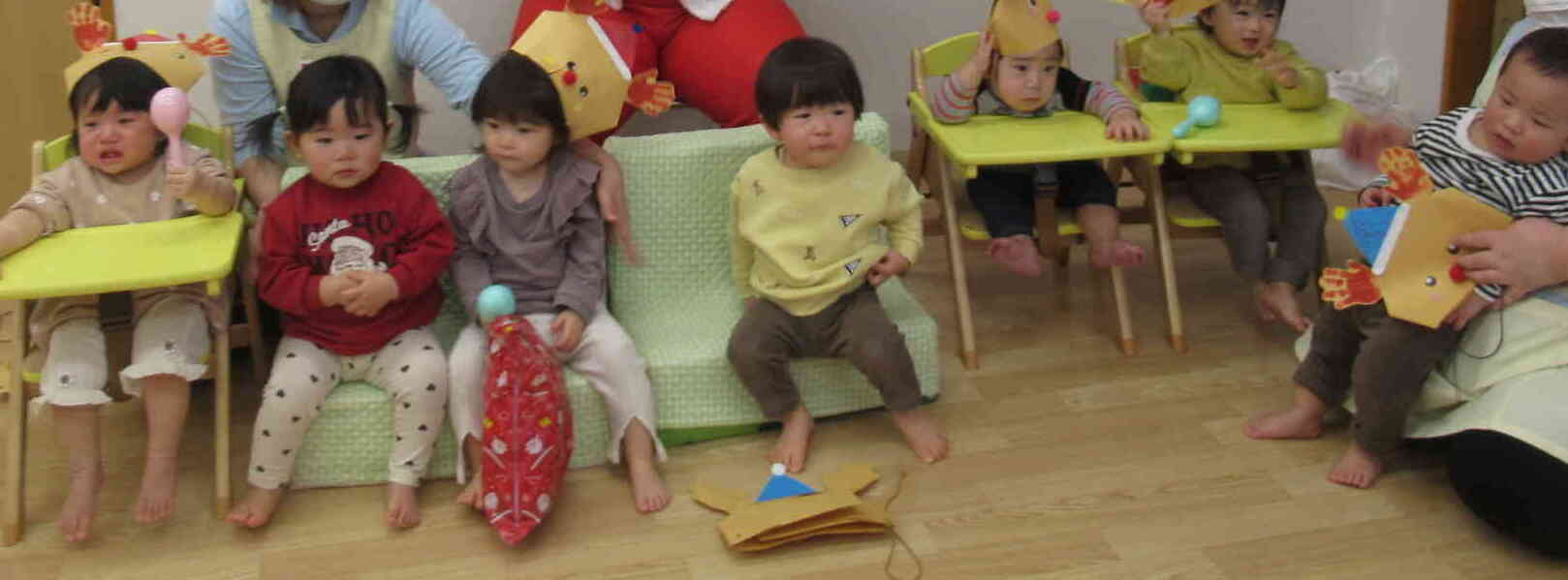 サンタさんと一緒に、ハイポーズ