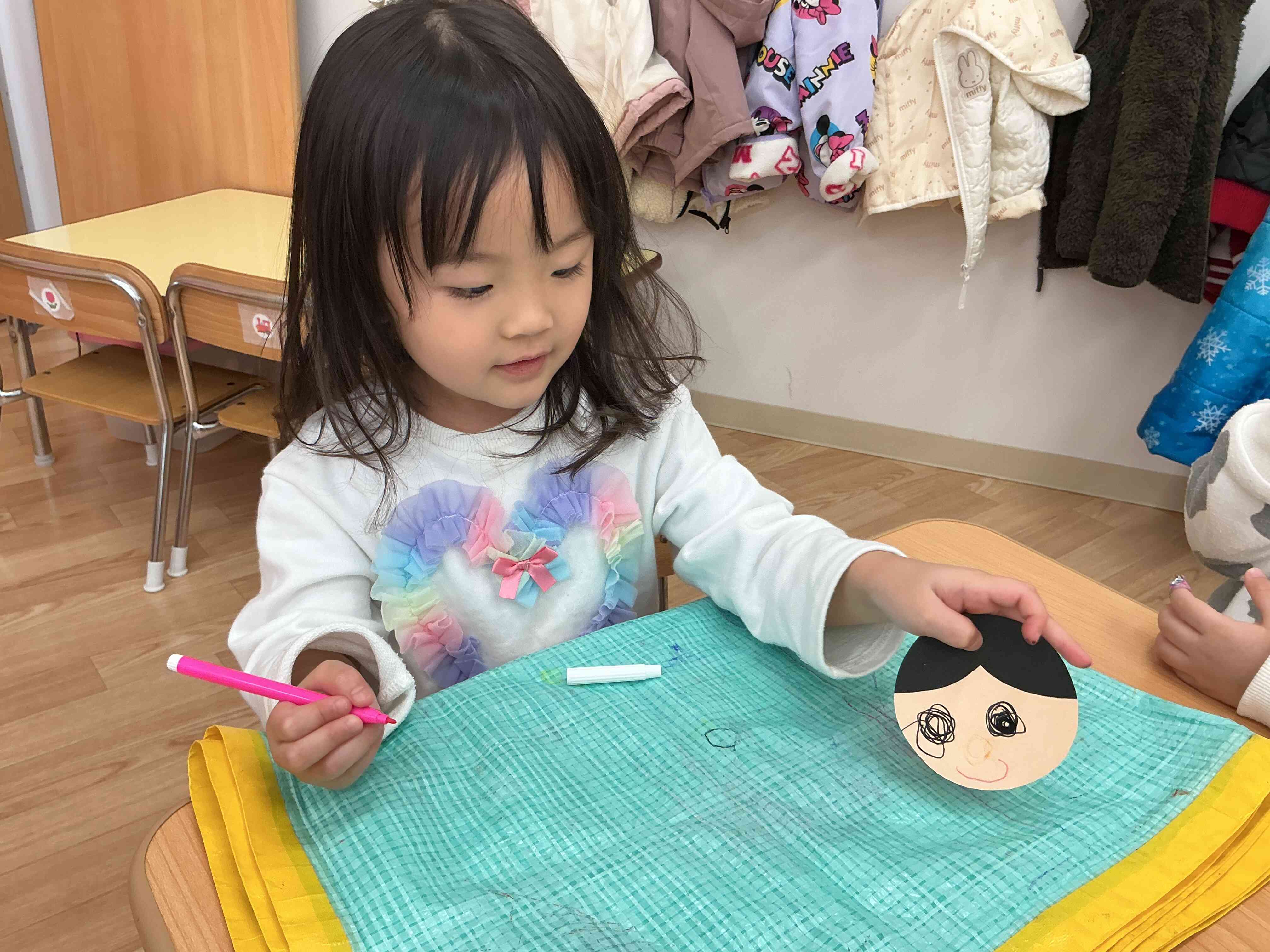 ひな人形作り（うさぎ組）