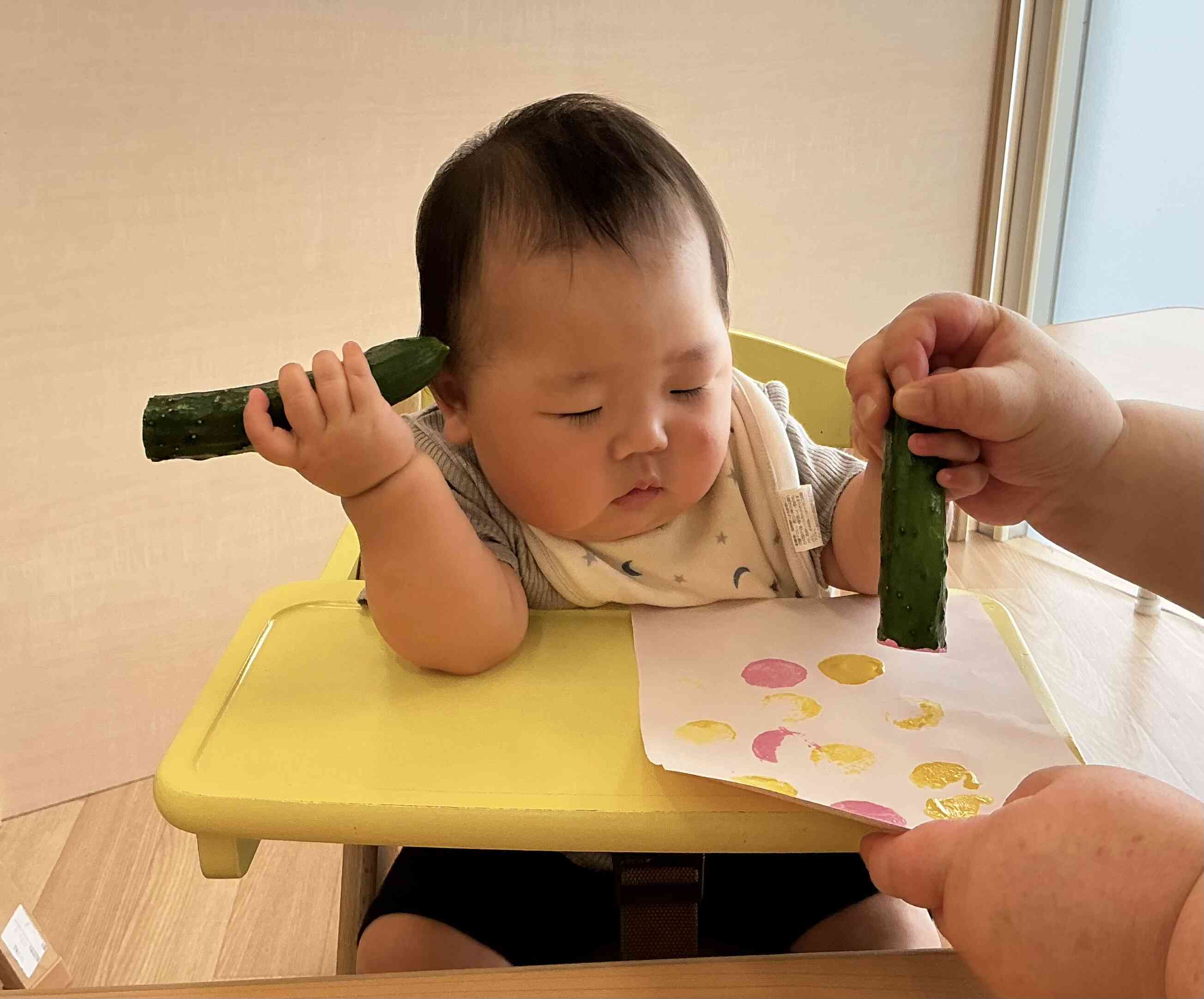 製作をしたよ（ひよこ組）
