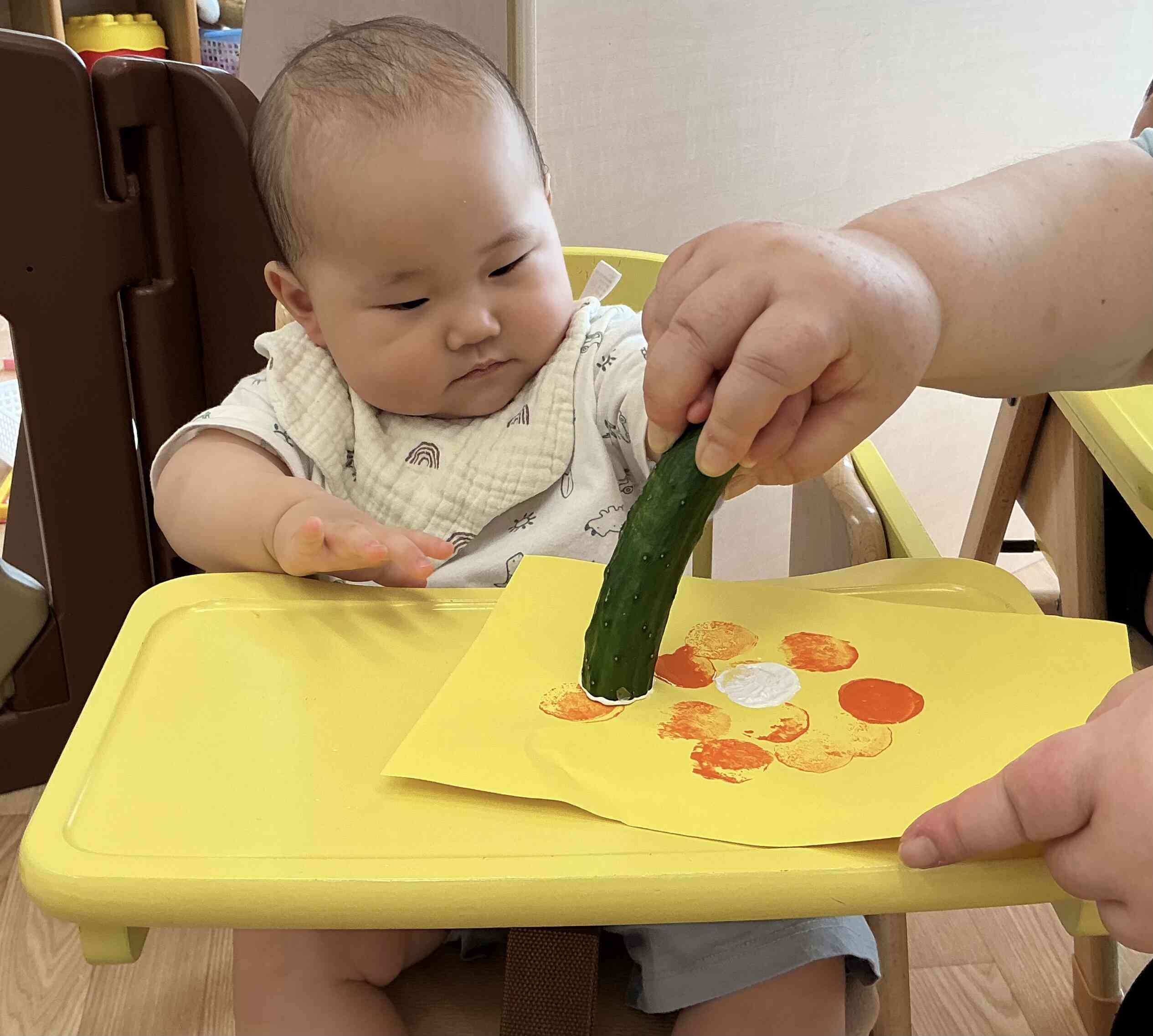 丸い模様になったよ⭐︎