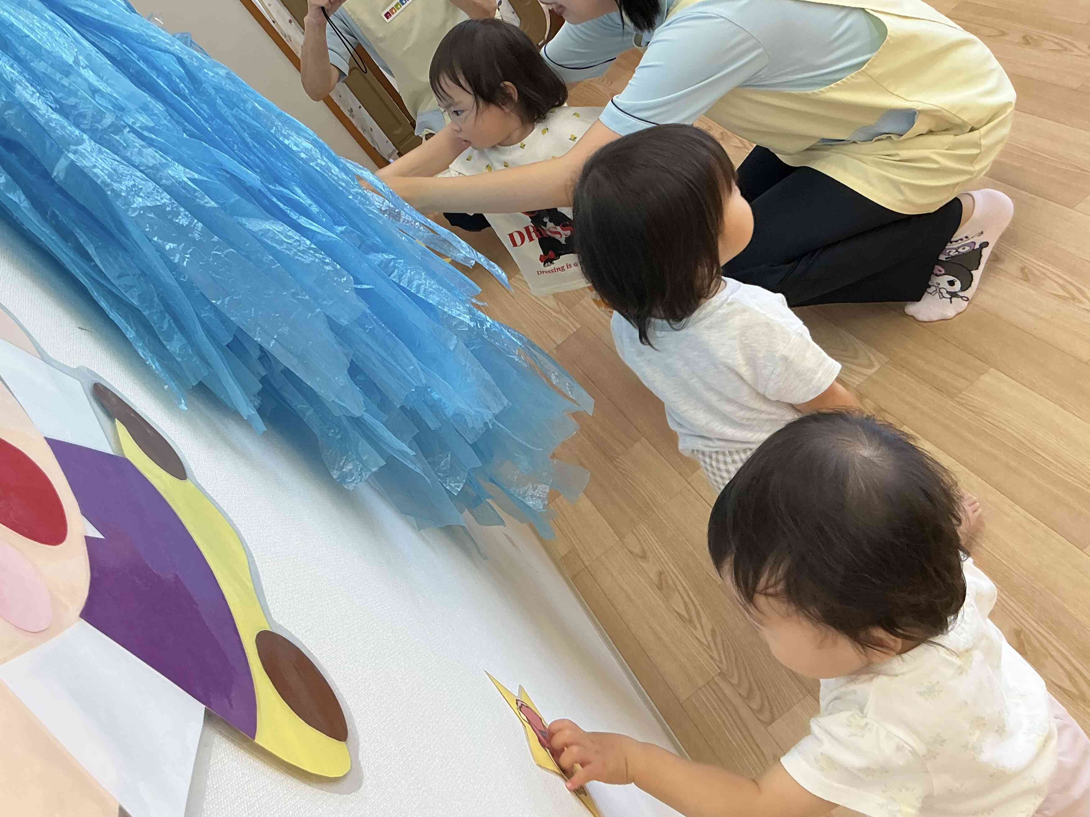 お星さま、ぺったん☆