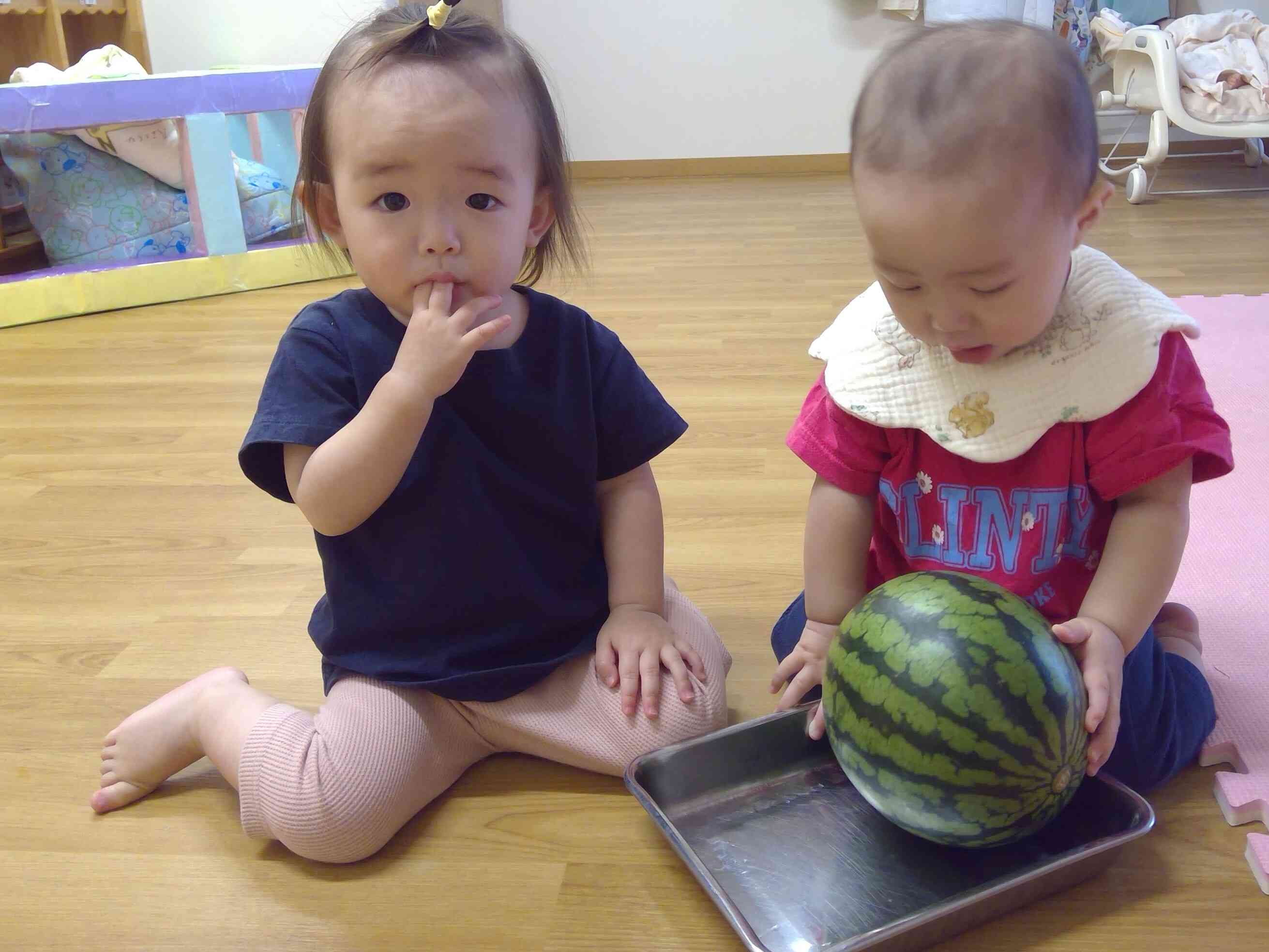 すいか割り♪